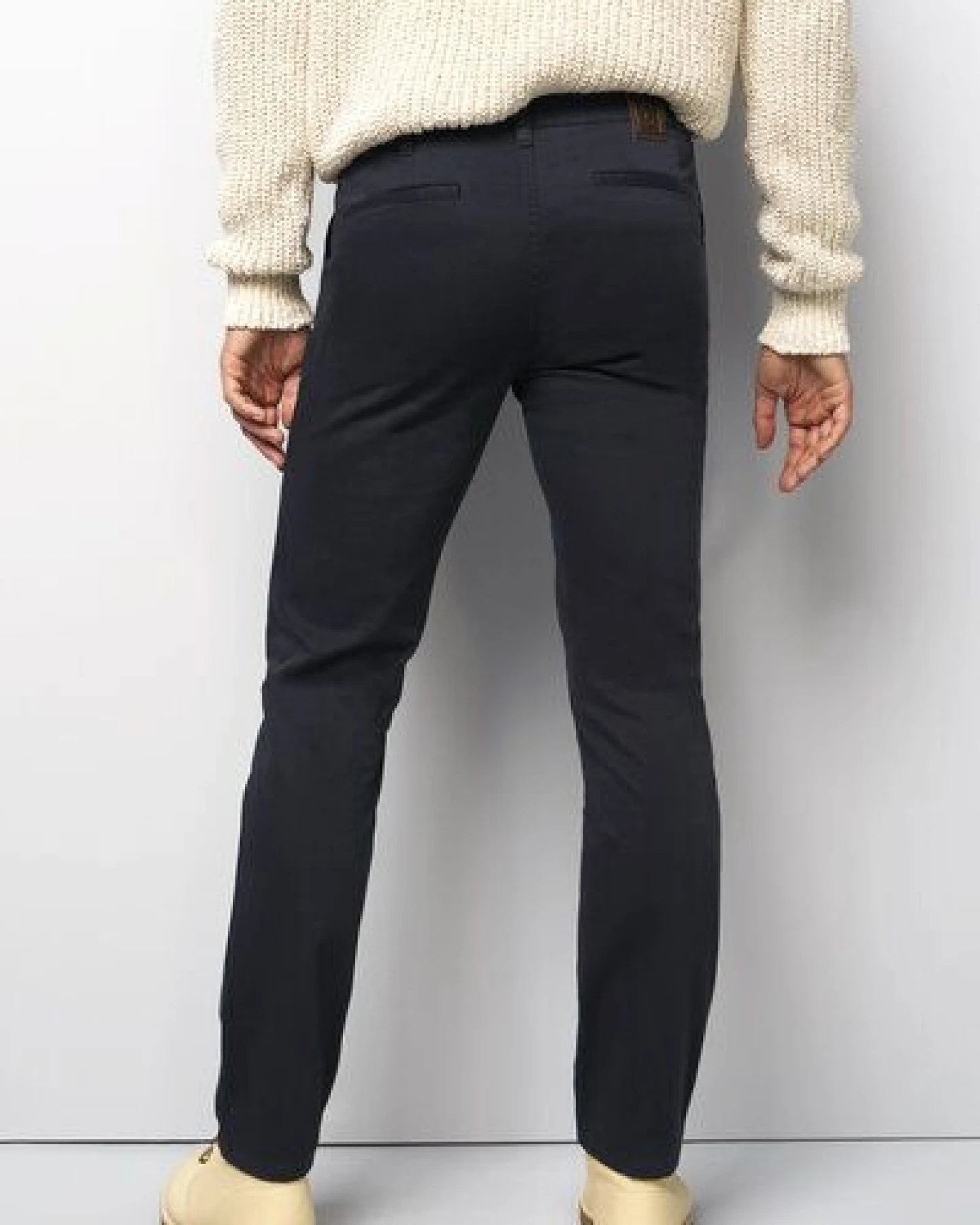 M 5 BY MEYER Sportliche Chino im Jersey Look – Ansicht 3