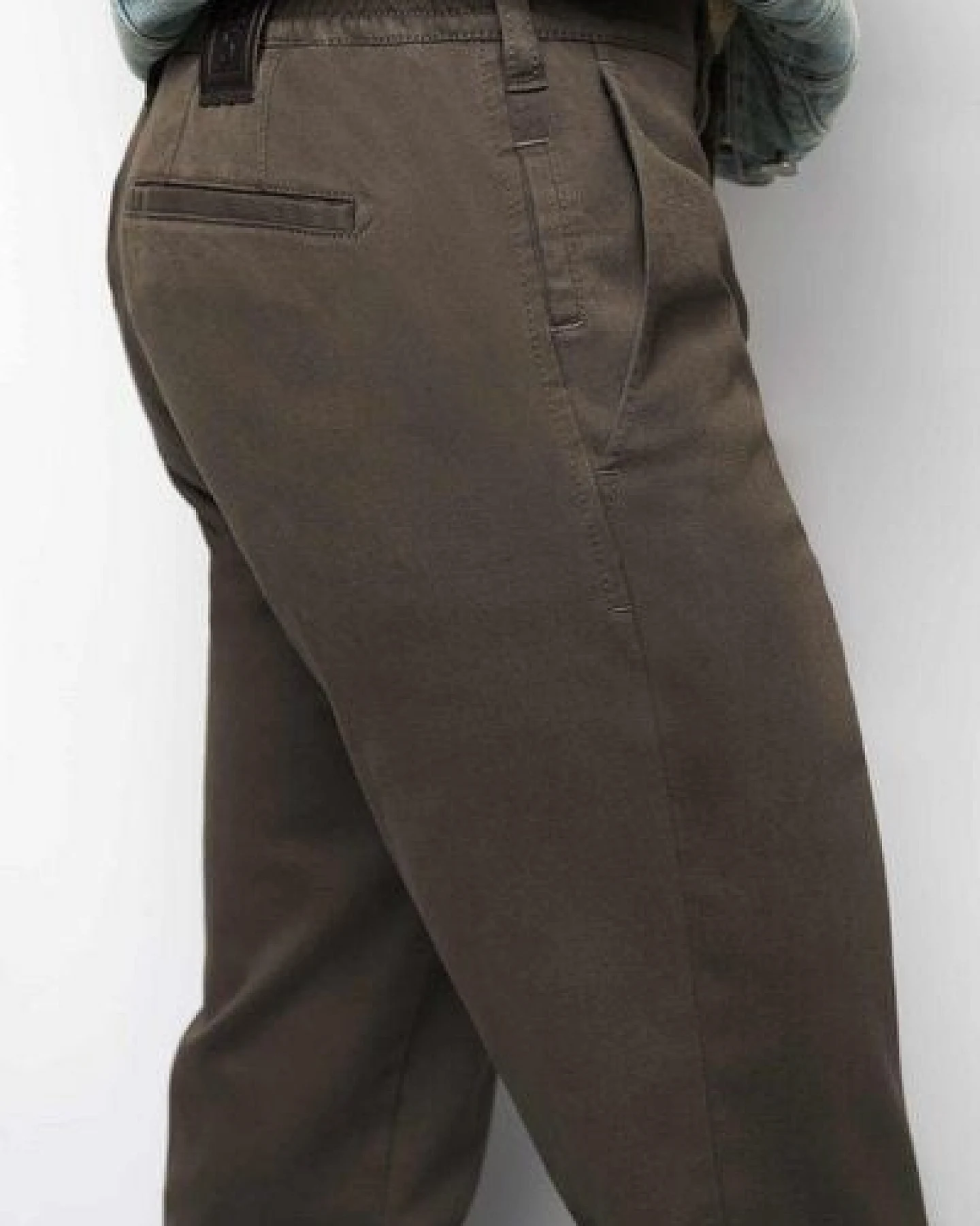 M 5 BY MEYER Sportliche Chino im Jersey Look – Ansicht 4