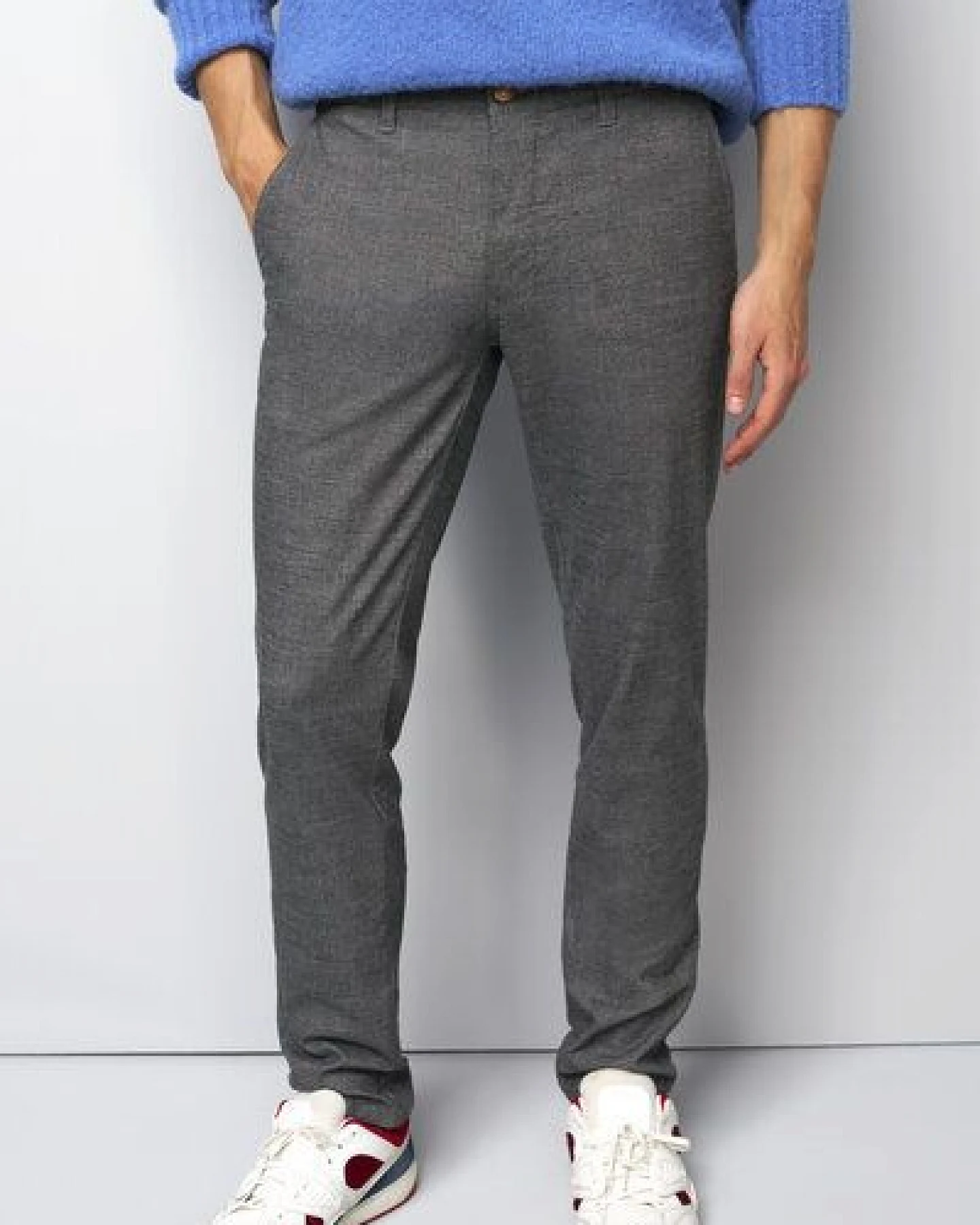 M 5 BY MEYER Sportliche Chino im Wool Look – Ansicht 2