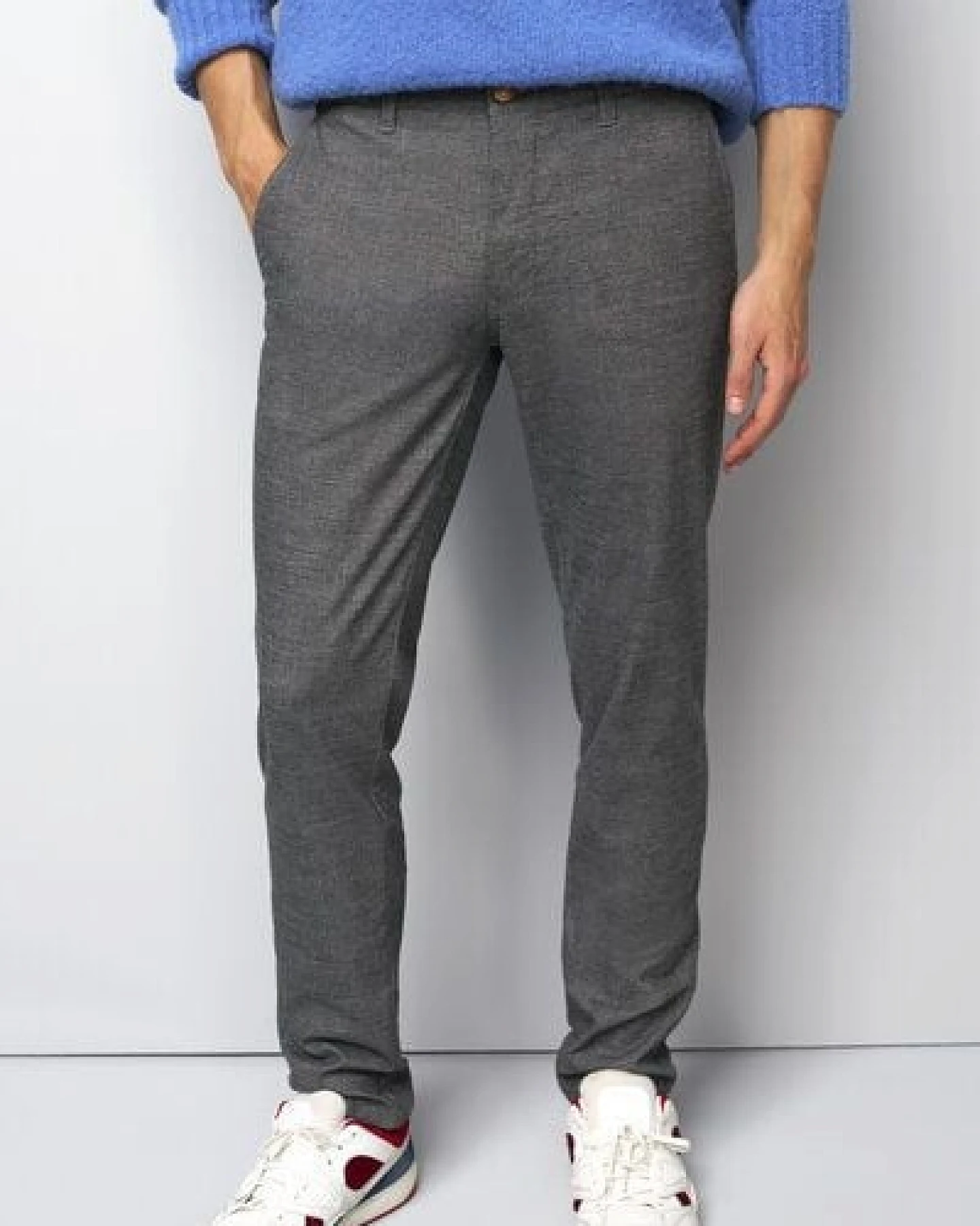 M 5 BY MEYER Sportliche Chino im Wool Look – Ansicht 2