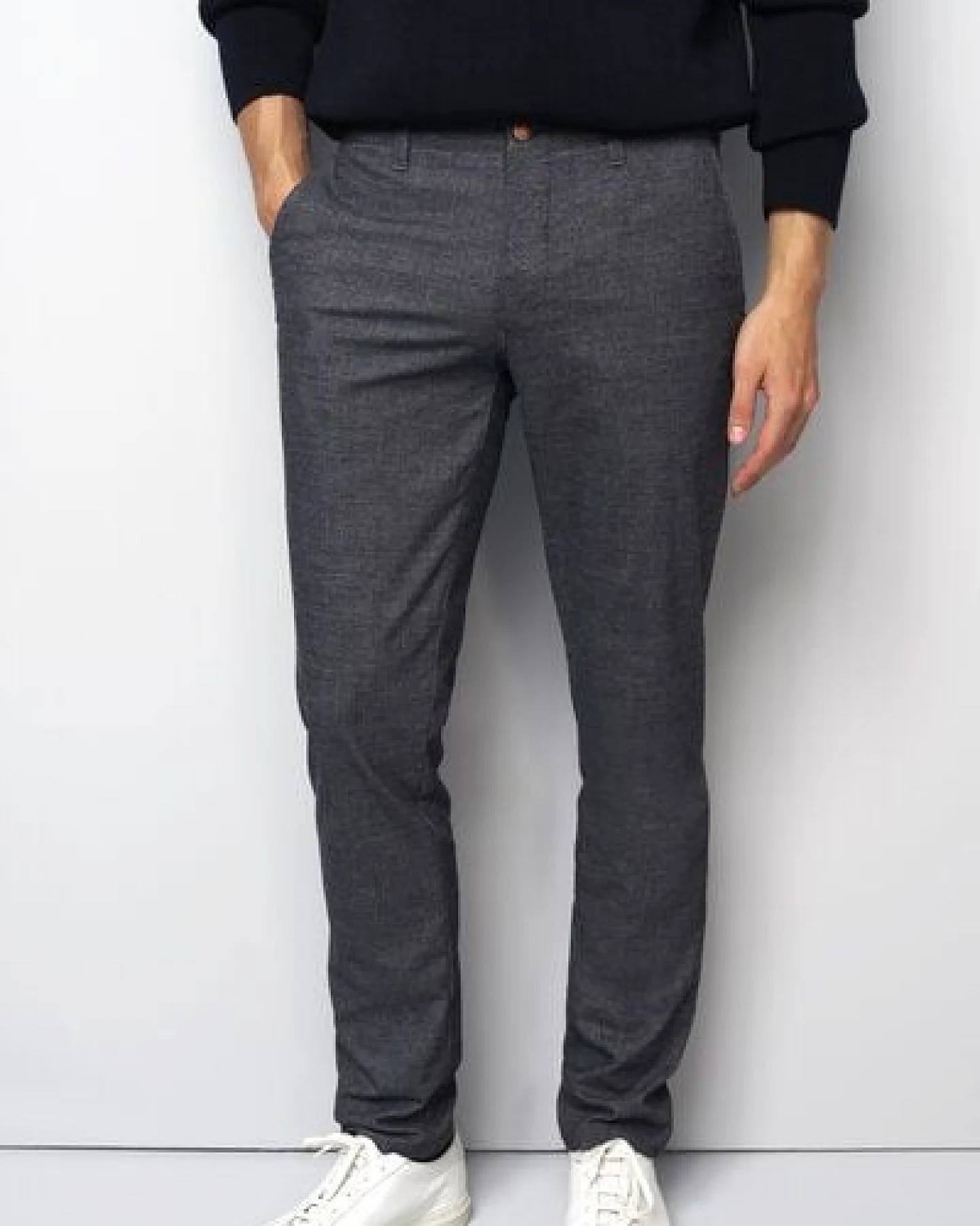 M 5 BY MEYER Sportliche Chino im Wool Look – Ansicht 2