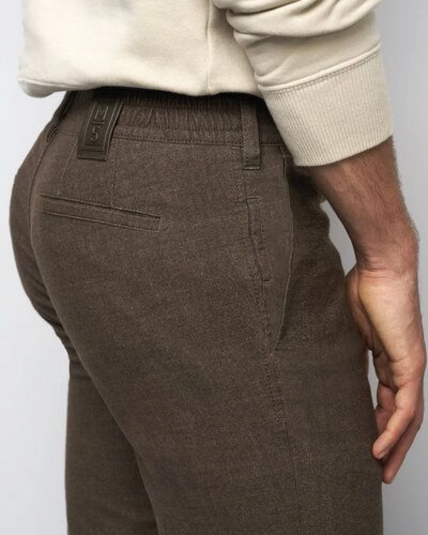M 5 BY MEYER Sportliche Chino im Wool Look – Ansicht 3
