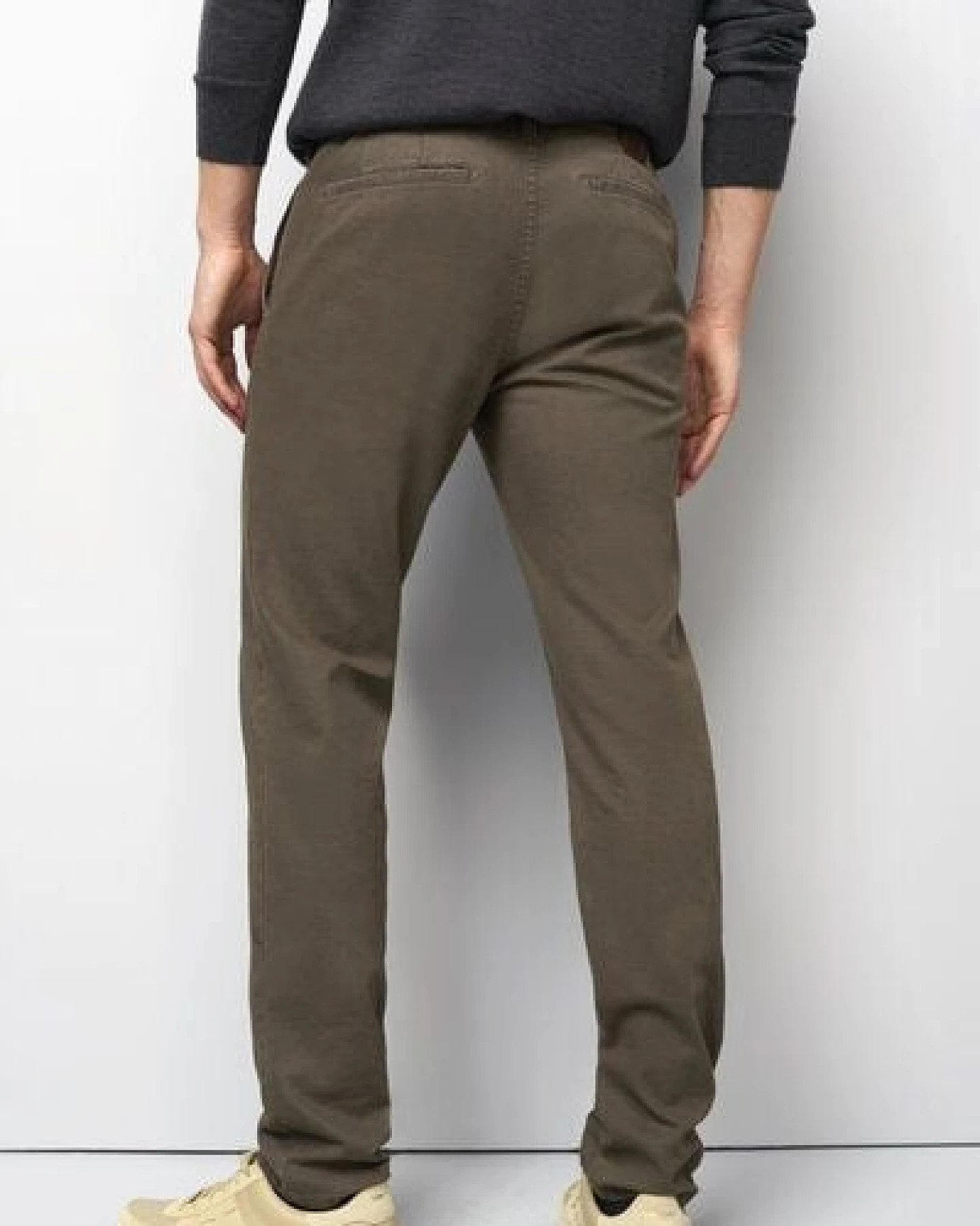M 5 BY MEYER Sportliche Chino in Micro Struktur – Ansicht 3