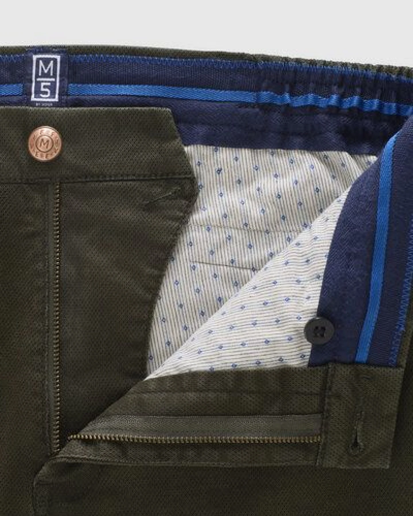 M 5 BY MEYER Sportliche Chino in Micro Struktur – Ansicht 2