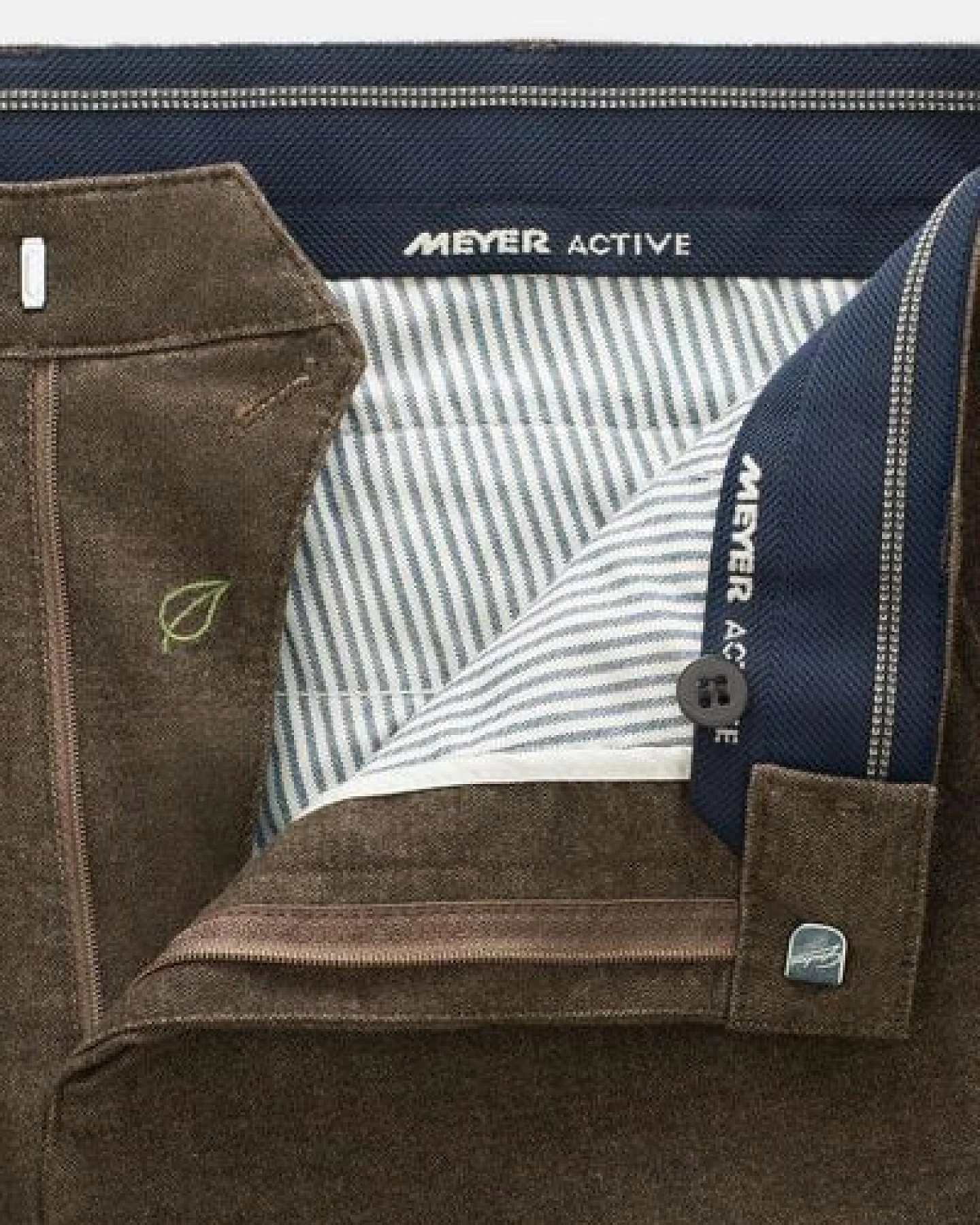 MEYER ACTIVE - JERSEY LOOK Chino – Ansicht 4
