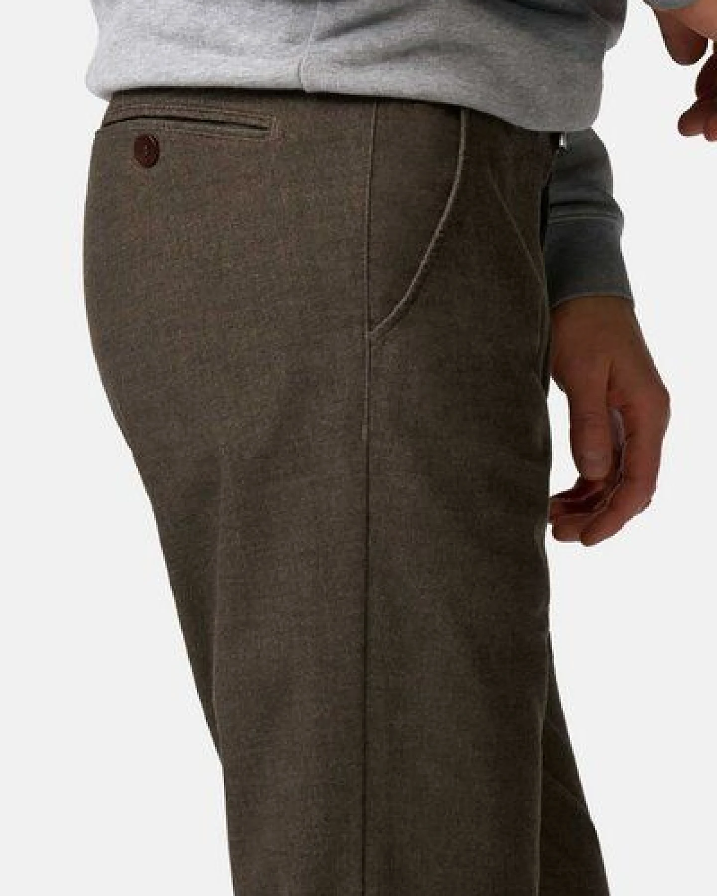 MEYER ACTIVE - JERSEY LOOK Chino – Ansicht 4