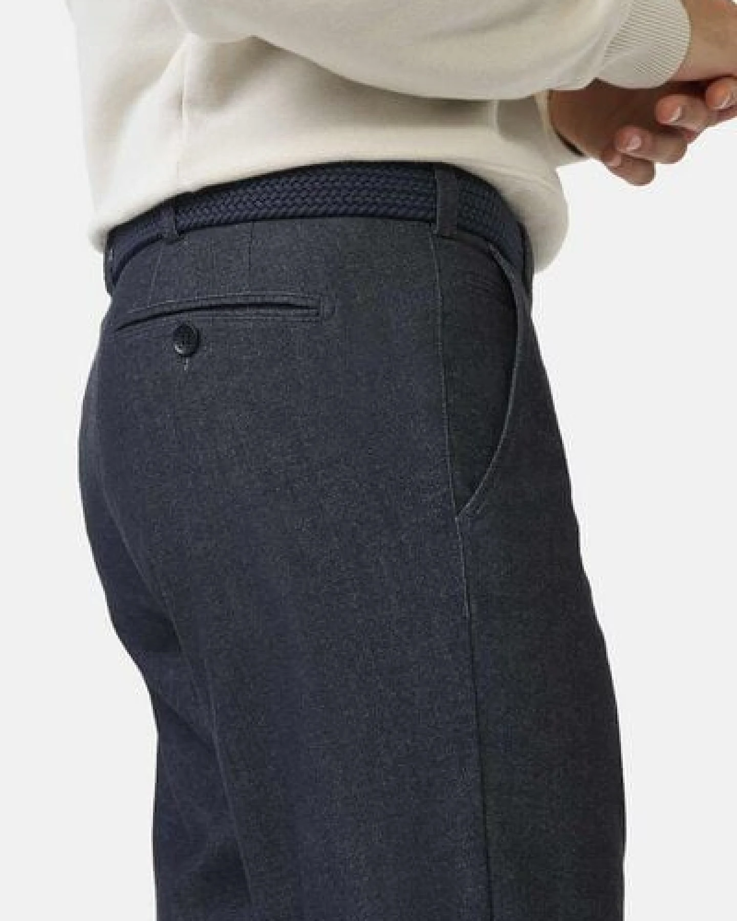 MEYER ACTIVE - JERSEY LOOK Chino – Ansicht 4