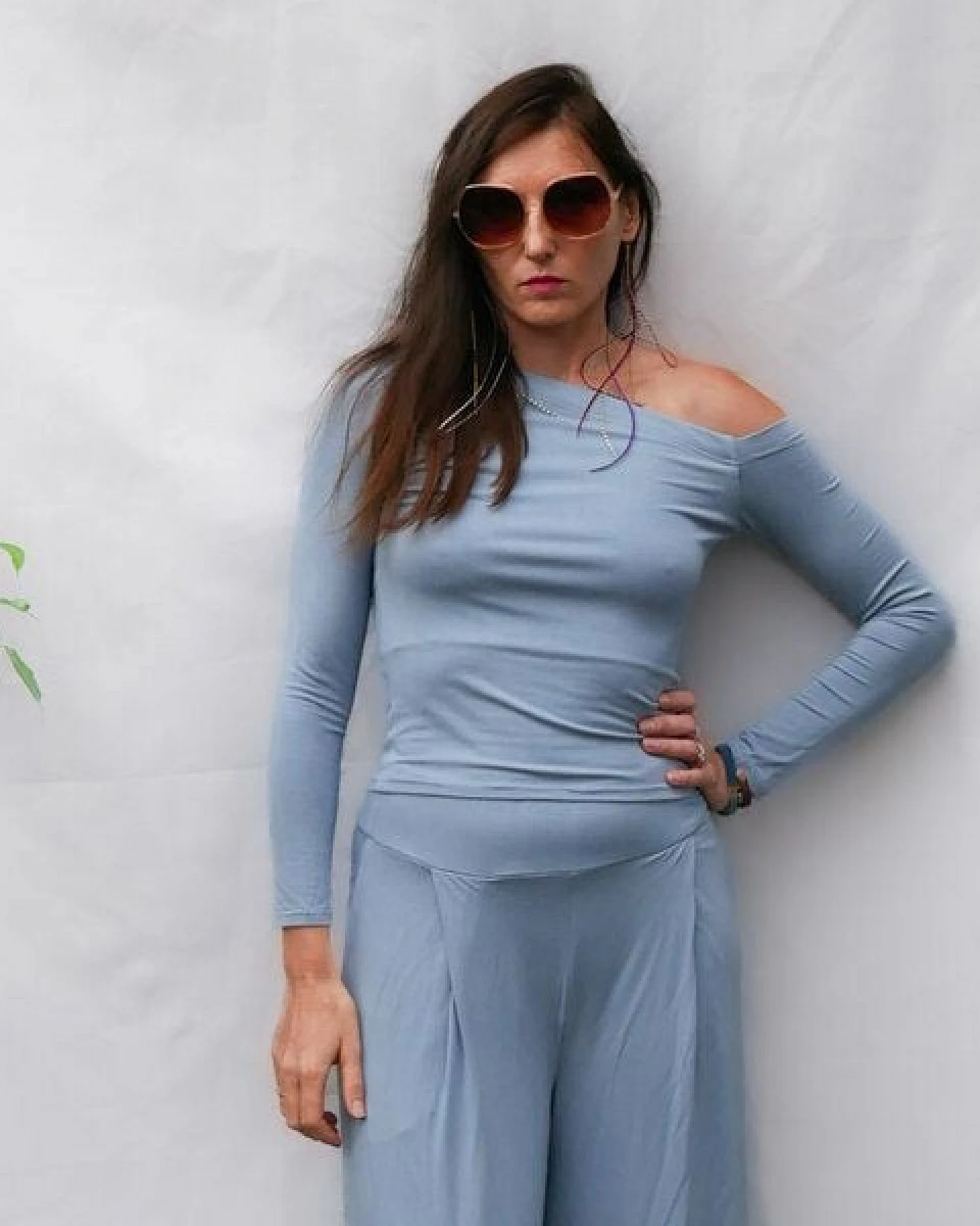 10 BODIES Asymmetrical Longsleeve aus Modal Tencel – Ansicht 4