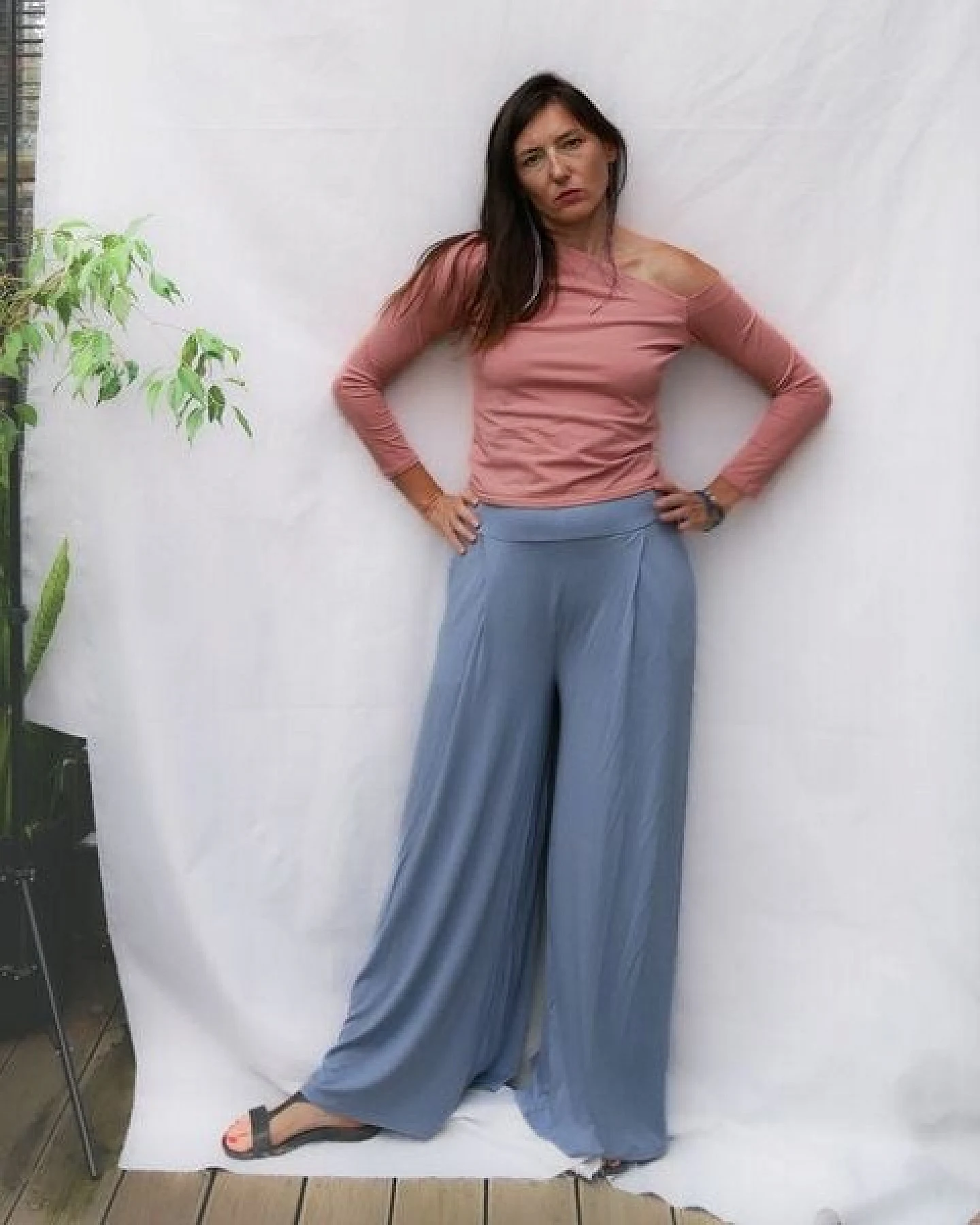 10 BODIES Asymmetrical Longsleeve aus Bio-Baumwolle SEXY COTTON – Ansicht 3