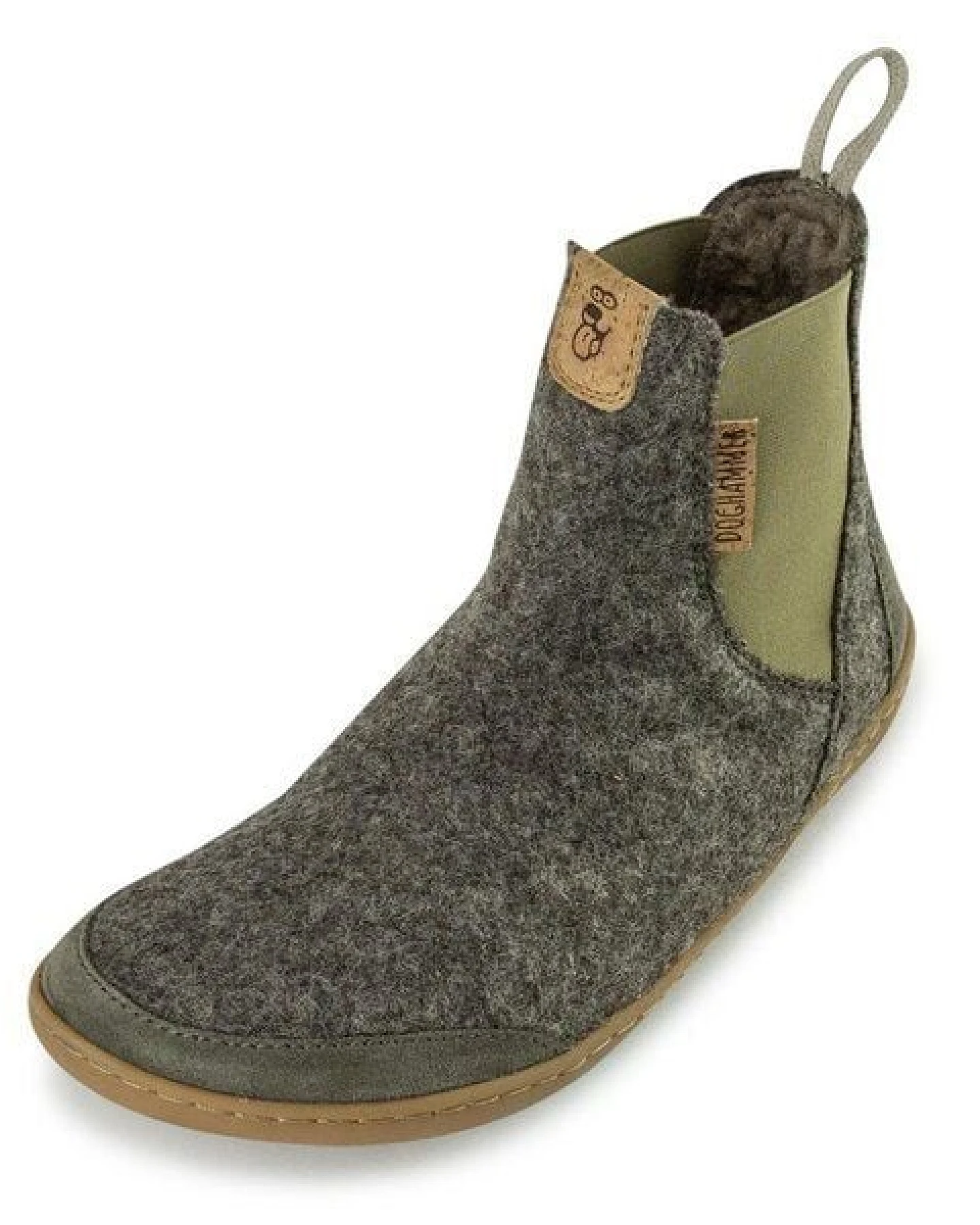 Doghammer Barfuß-Chelseaboot aus deutscher Wolle - Terrar Chelsea Wool – Ansicht 2