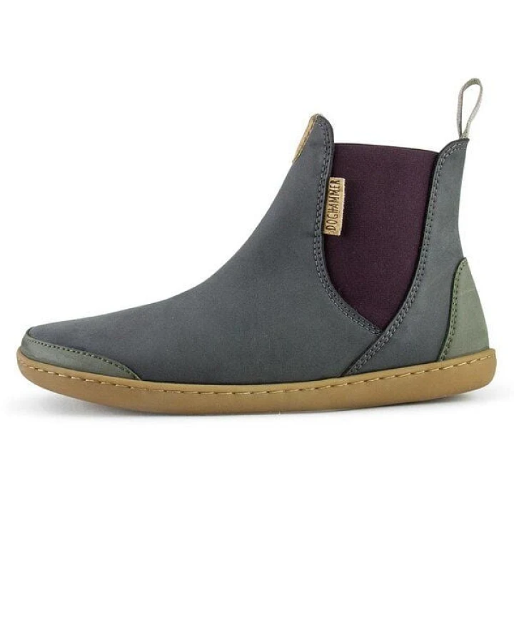 Doghammer Veganer Barfuß-Chelseaboot - Terrar Chelsea Vegan