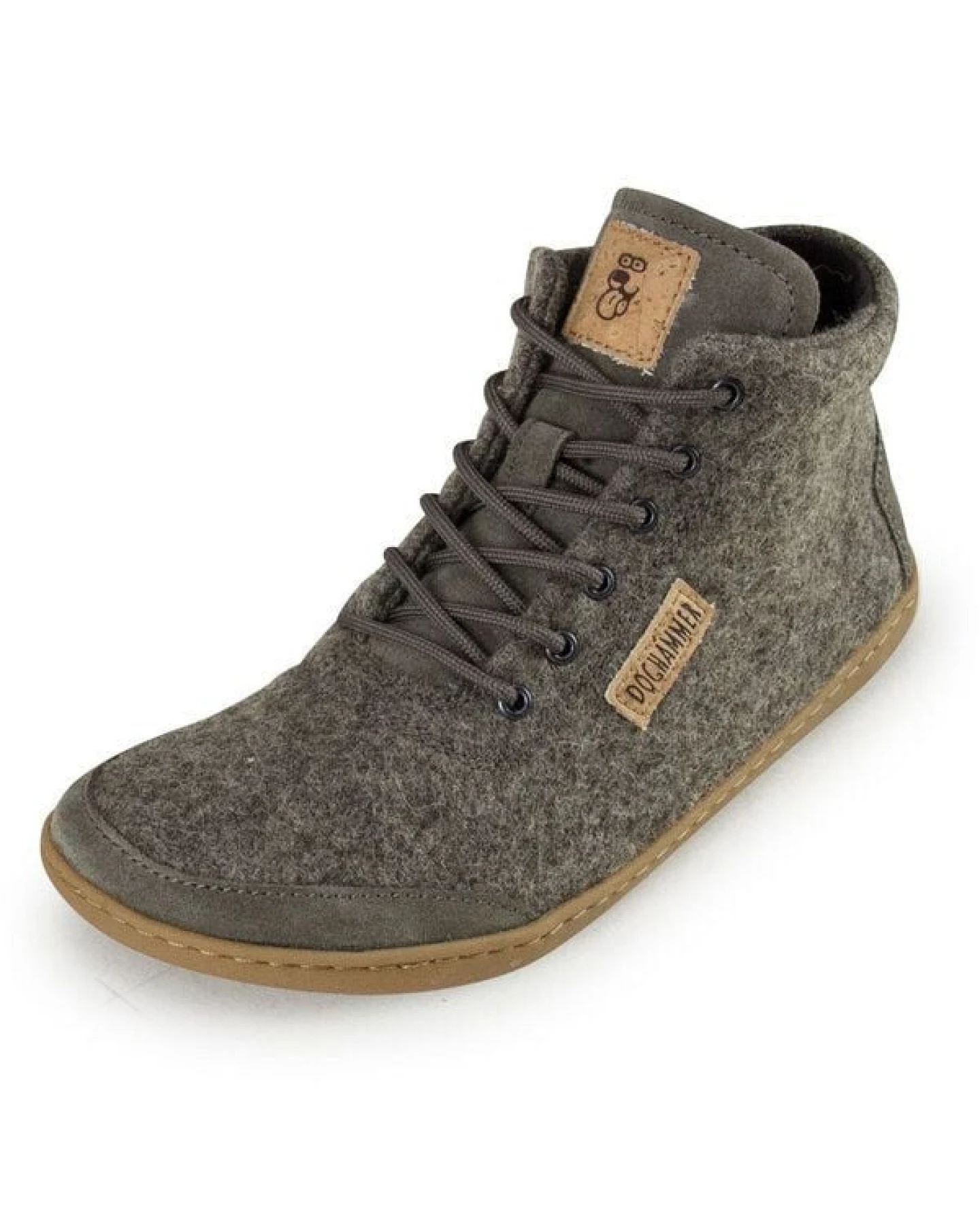 Doghammer Winter-Barfußschuh aus deutscher Wolle - Terrar Wool High – Ansicht 2
