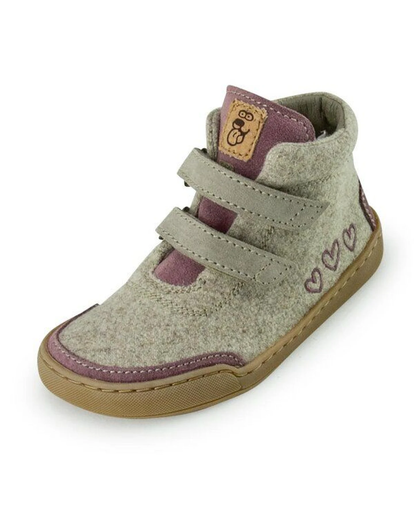 Doghammer Warmer Barfußschuh für Kinder - Kids Terrar Wool High – Ansicht 2