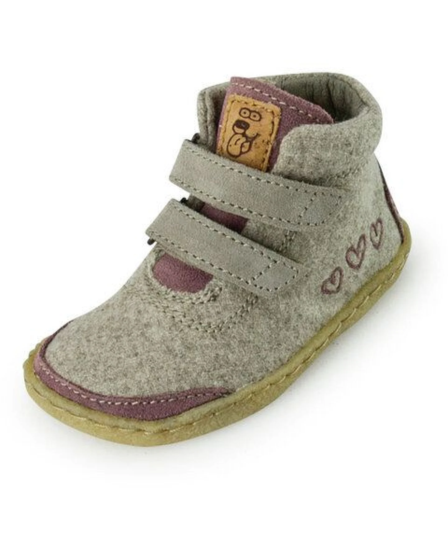 Doghammer Lauflernschuh aus Merinowolle - Toddler Terrar Wool High – Ansicht 2