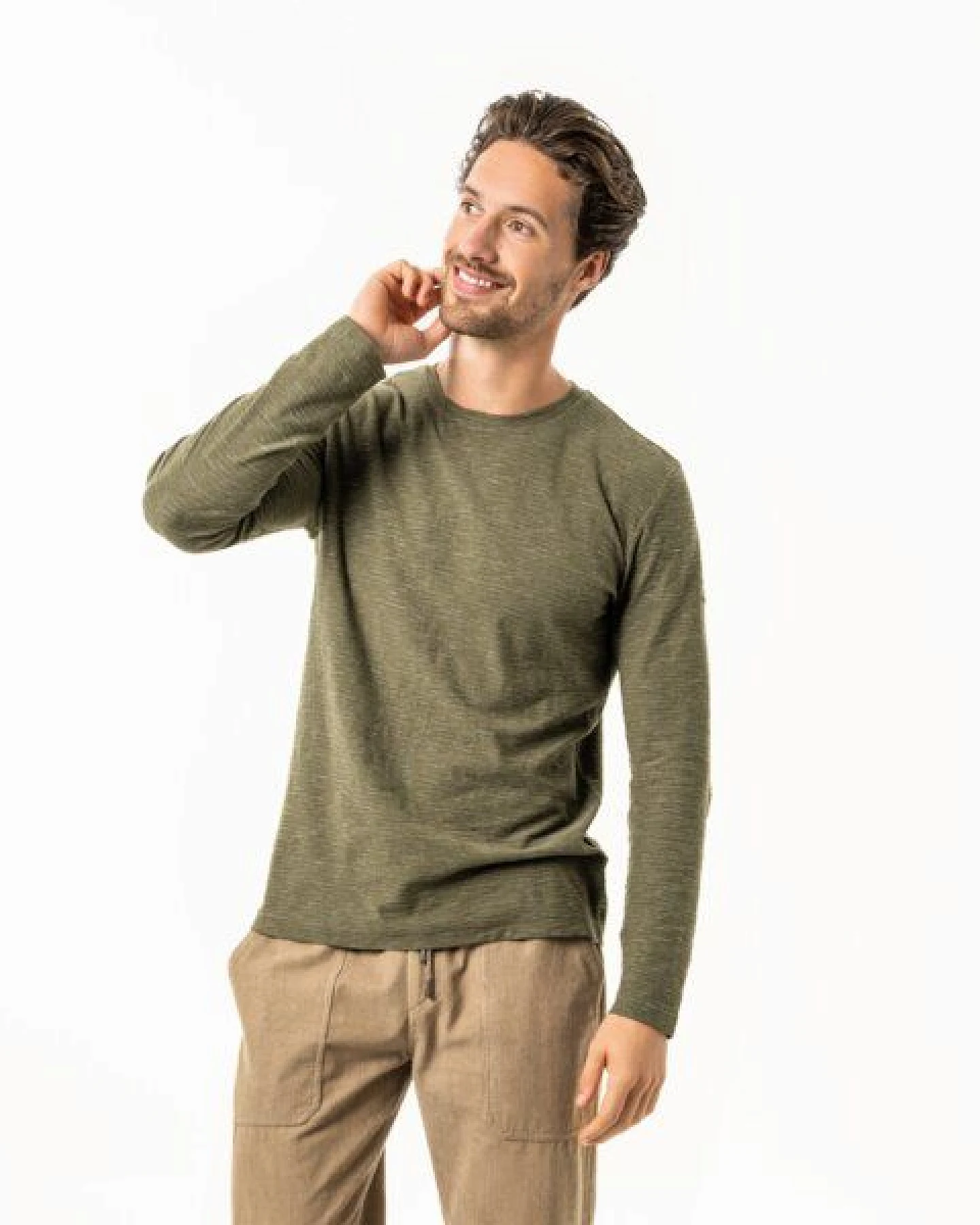 Living Crafts Langarm-Shirt - YADEN – Ansicht 3