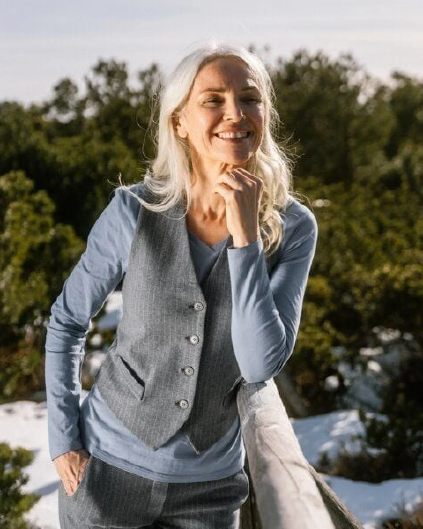 Living Crafts Langarm-Shirt - TARANA – Ansicht 3