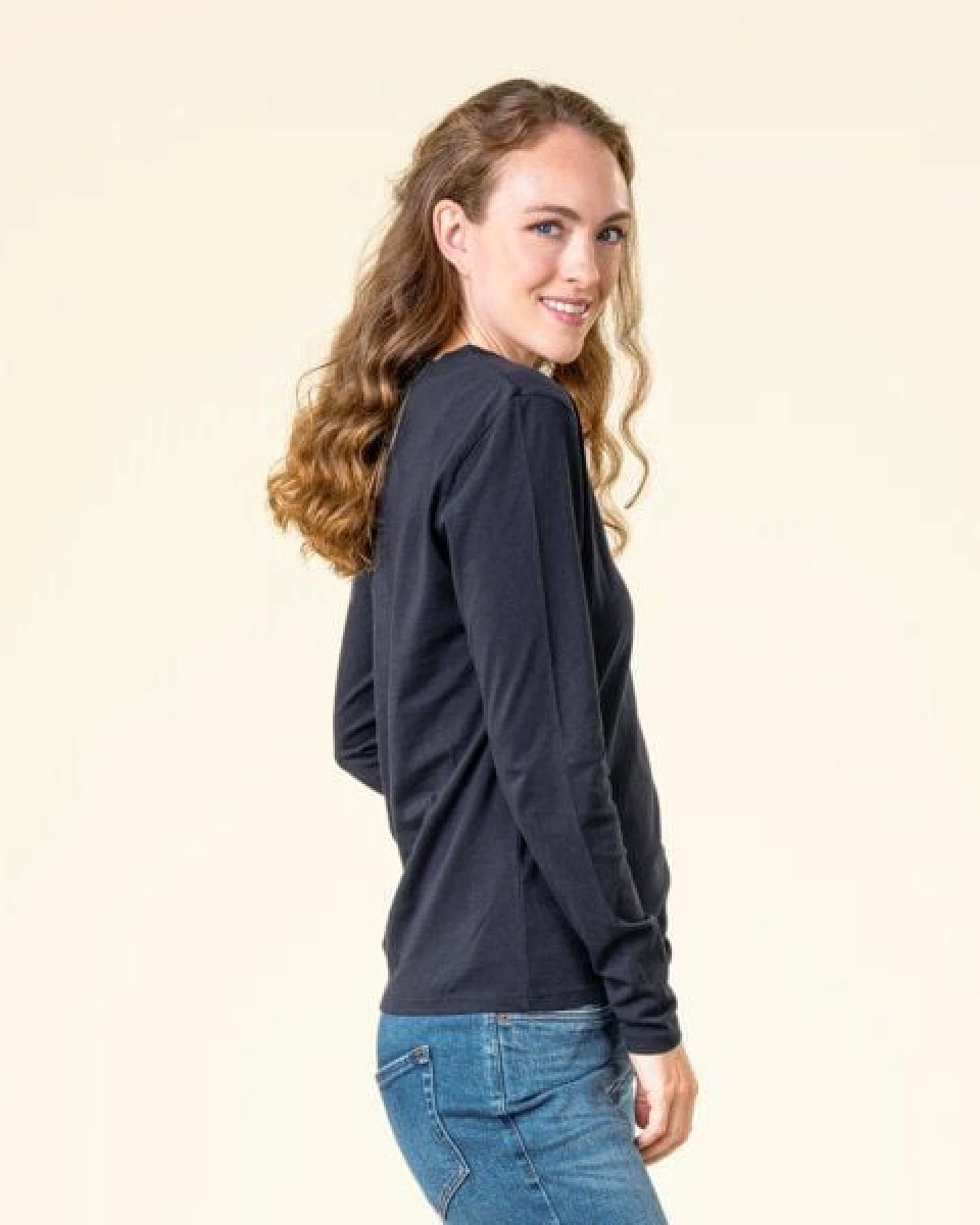 Living Crafts Langarm-Shirt - TARANA – Ansicht 2