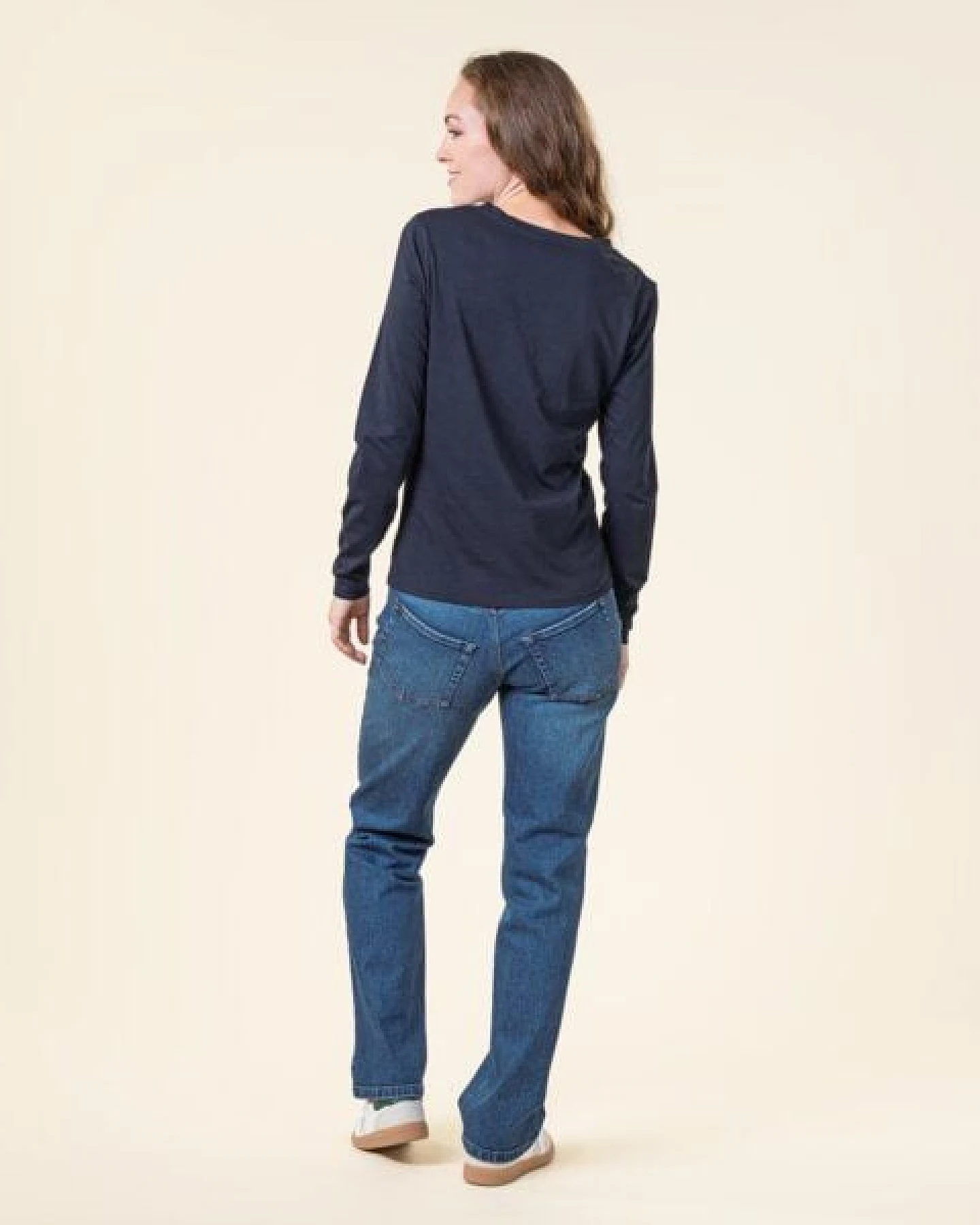 Living Crafts Langarm-Shirt - TARANA – Ansicht 3