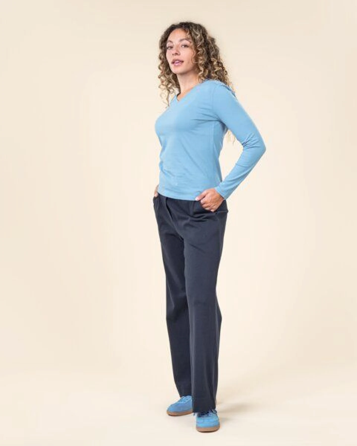 Living Crafts Langarm-Shirt - TARANA – Ansicht 2