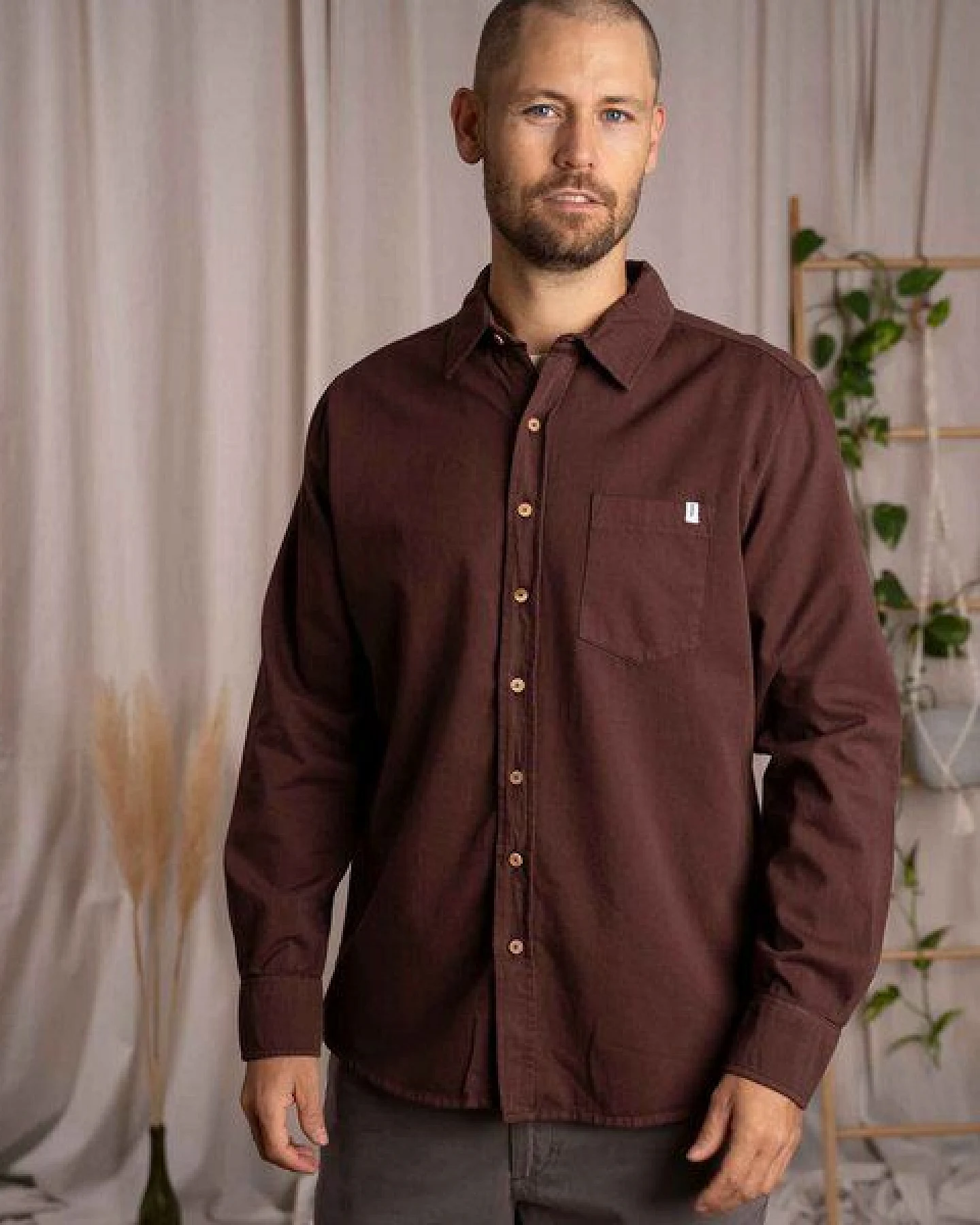 Vresh Clothing Vranklin - Hemd aus Biobaumwolle – Ansicht 3
