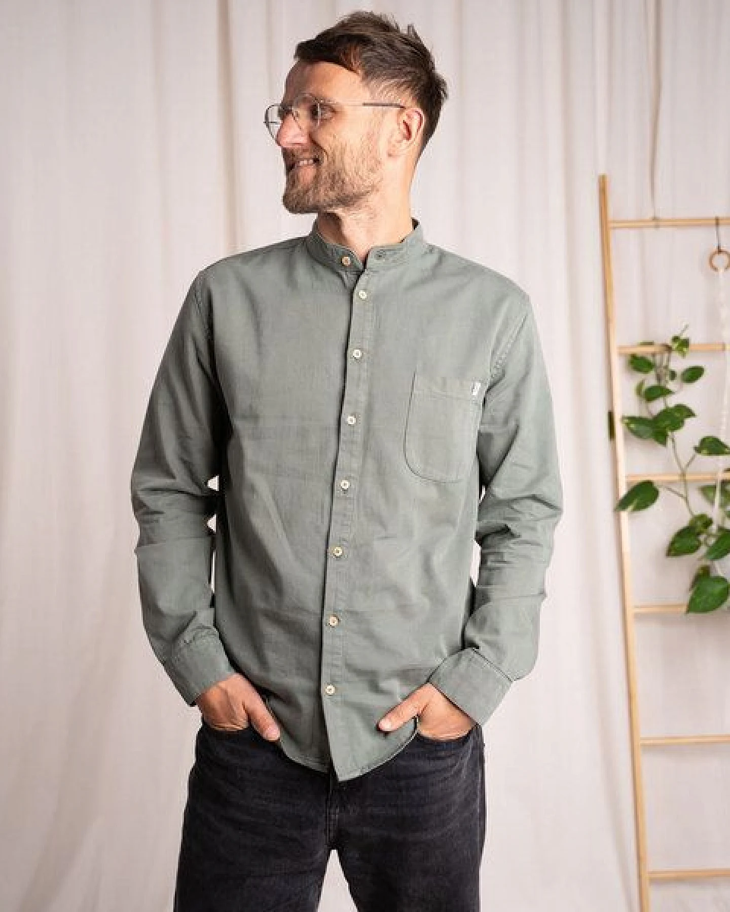 Vresh Clothing Christov - Hemd aus Biobaumwolle – Ansicht 2