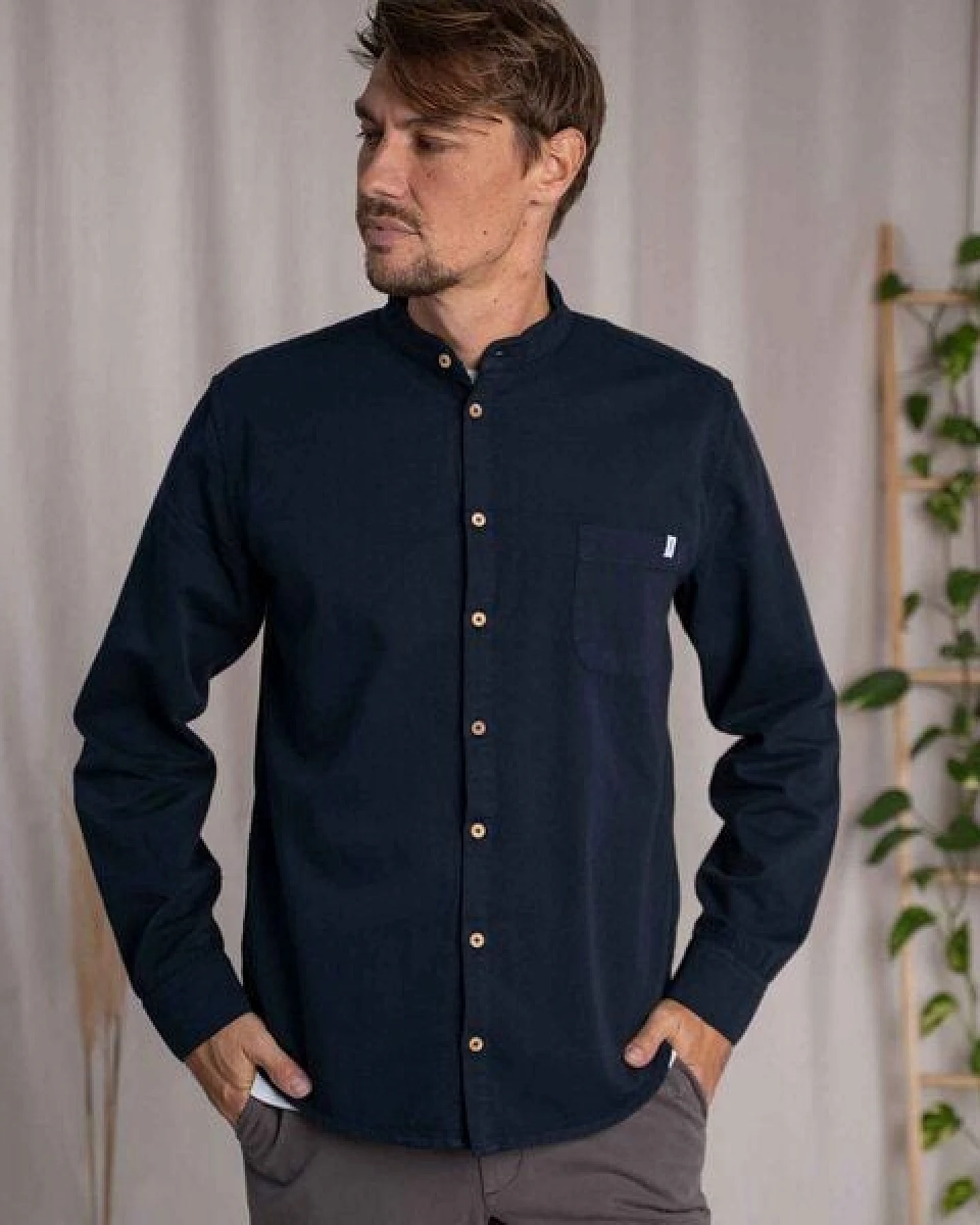 Vresh Clothing Christov - Hemd aus Biobaumwolle – Ansicht 3