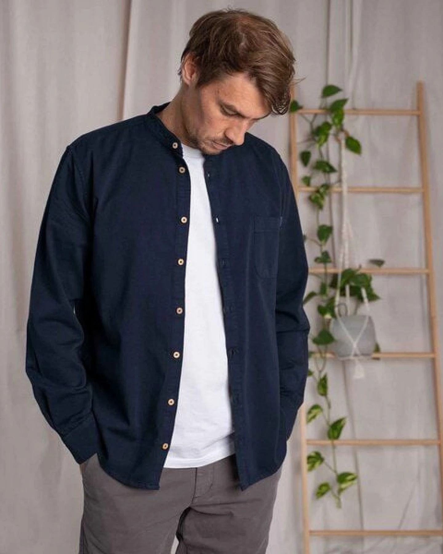 Vresh Clothing Christov - Hemd aus Biobaumwolle – Ansicht 4
