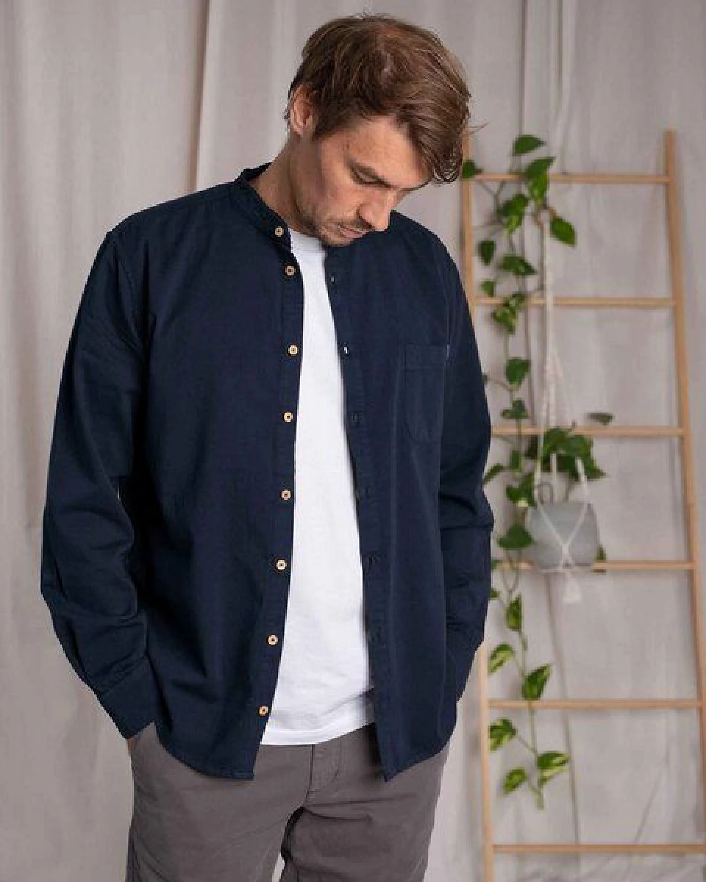 Vresh Clothing Christov - Hemd aus Biobaumwolle – Ansicht 4