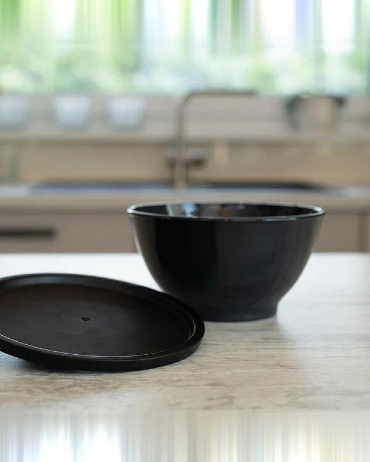 mio eco x Ornamin Bowl Mehrweg mit Deckel