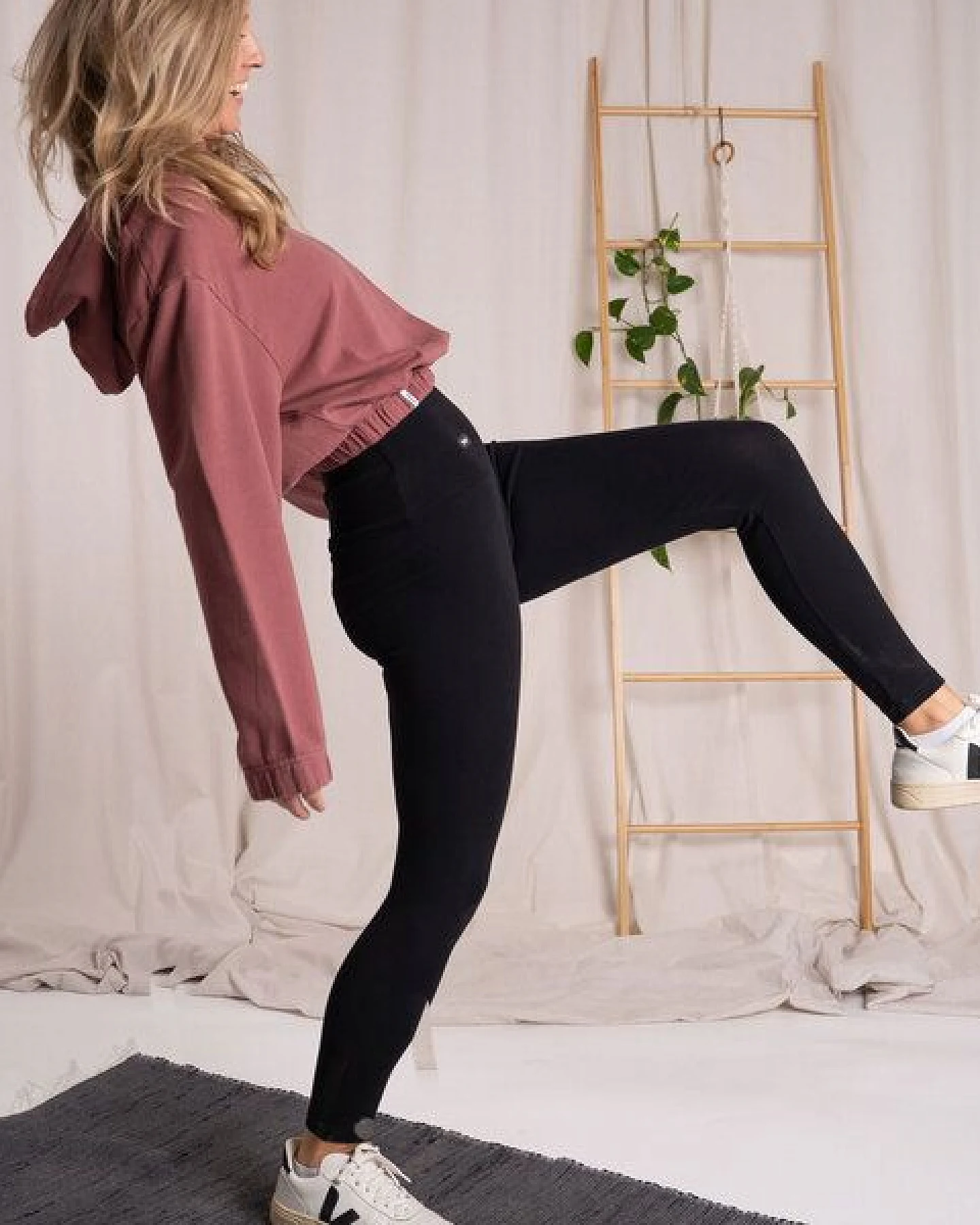 Vresh Clothing Ivy - Leggins aus Biobaumwolle – Ansicht 2