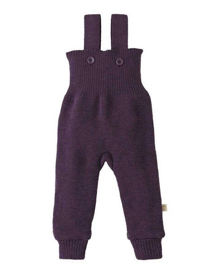Disana Trägerhose Schurwolle kbT-Merino Strick