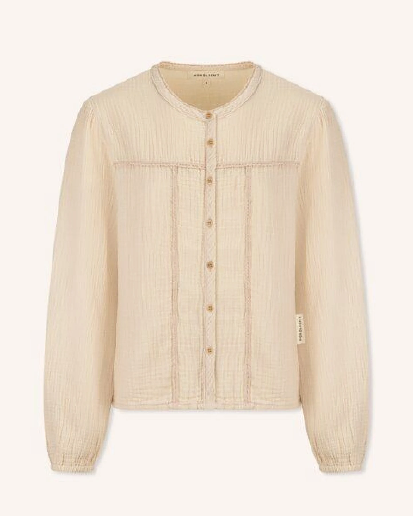 NORDLICHT Musselin Bluse Emi-Langarm aus 100% Bio-Baumwolle – Ansicht 2