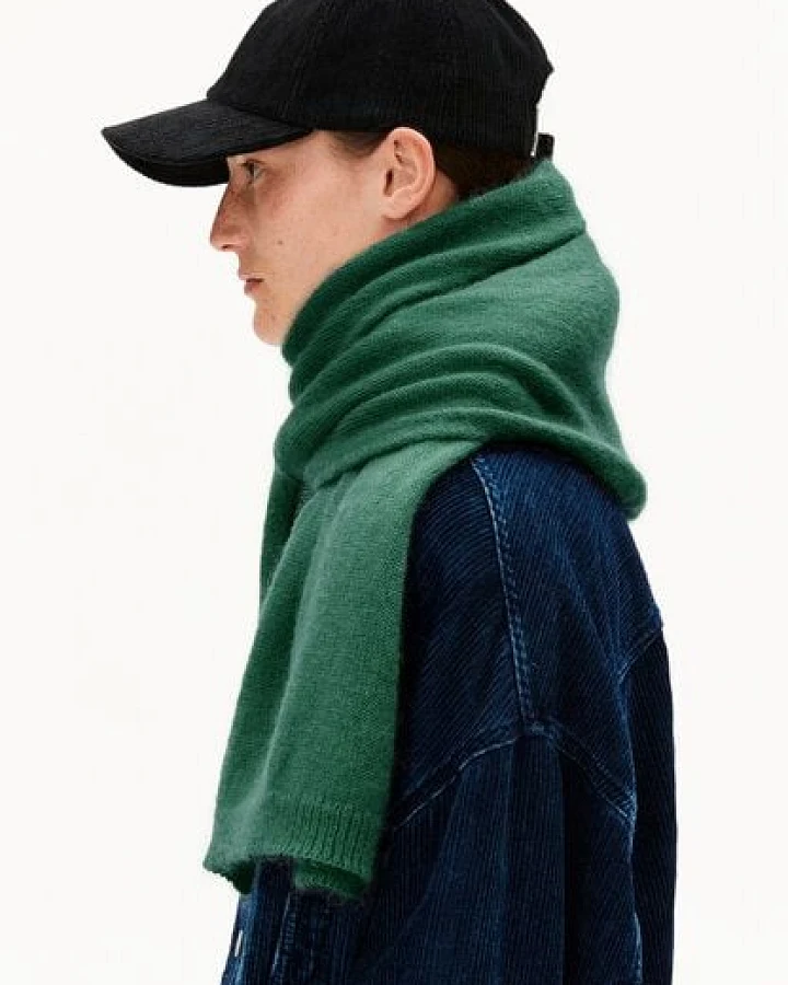 ARMEDANGELS YUKINAA SOLID Unisex Schal aus Mohair-Woll Mix