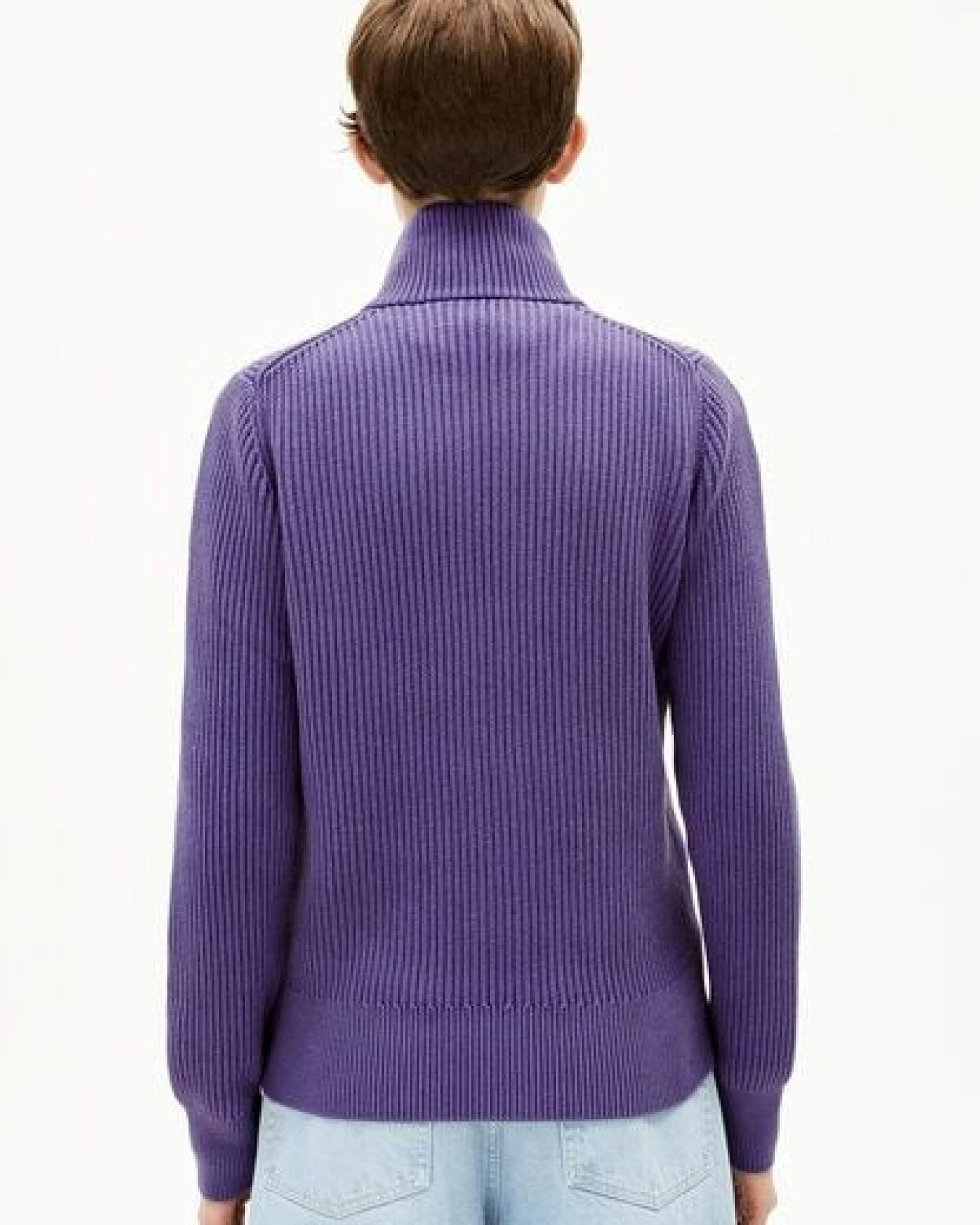 ARMEDANGELS REBECCAA GMT DYE Damen Strickjacke aus Bio-Baumwolle – Ansicht 2