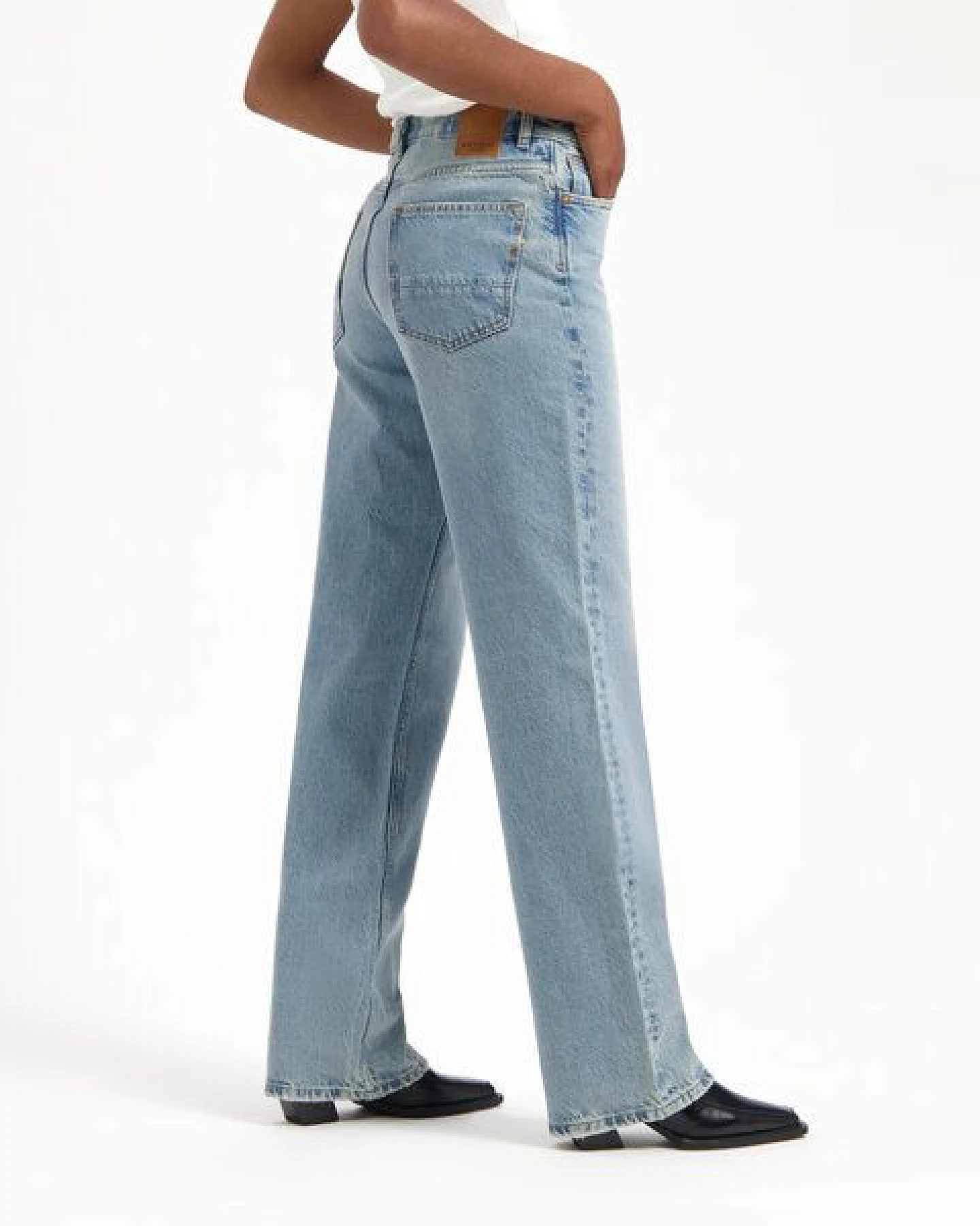 Kuyichi IZABELLA Loose Straight Fit Jeans (vintage blue) – Ansicht 3
