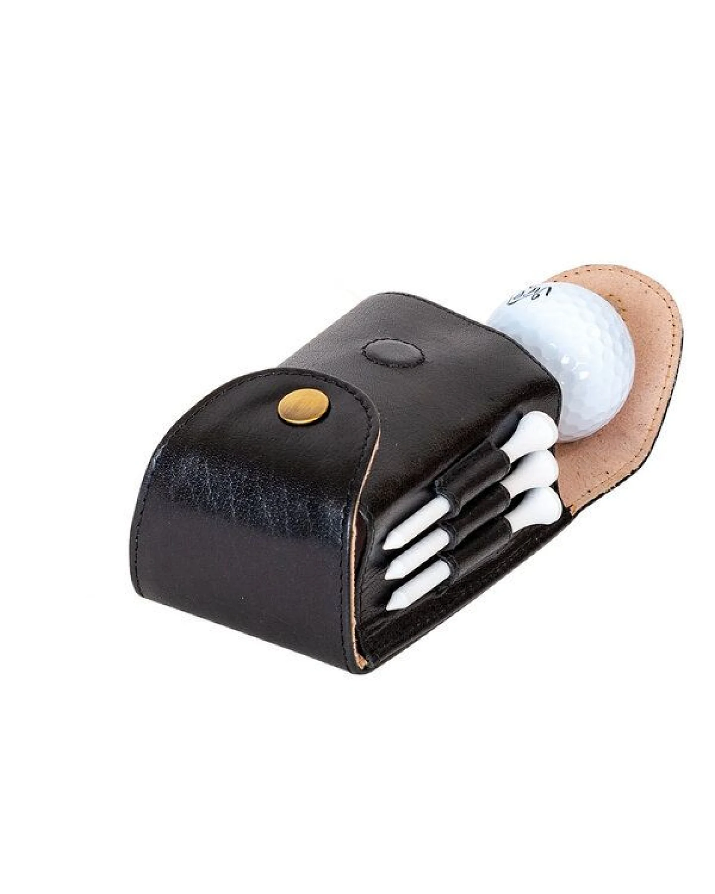 Alpenleder Golfballtasche ALPENOPEN – Ansicht 2