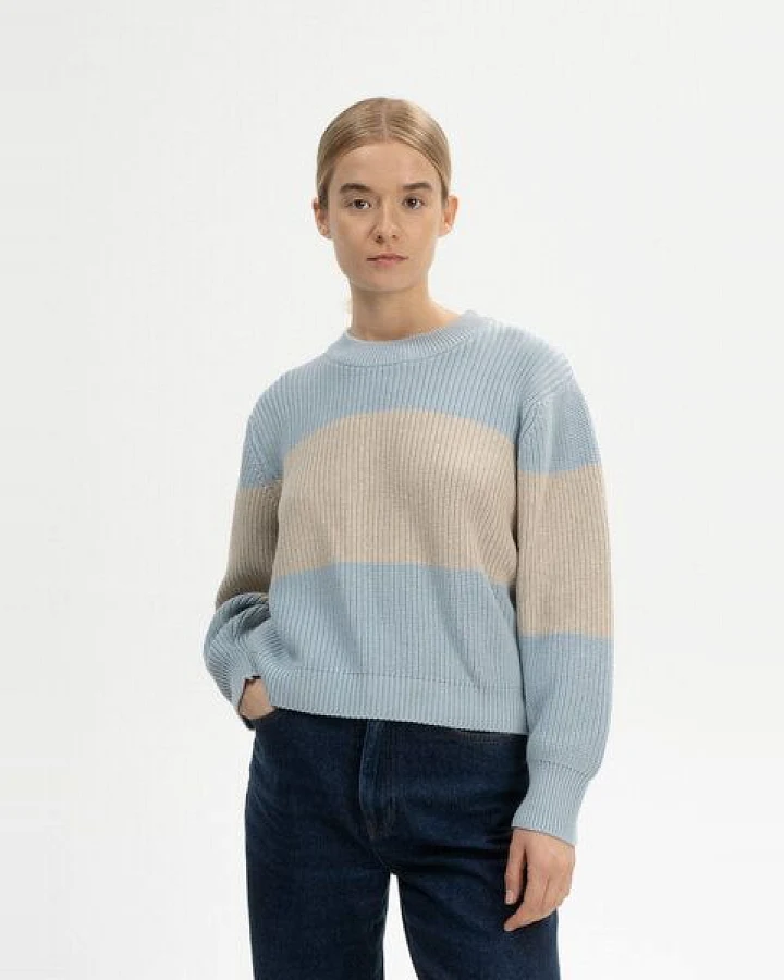 Rippstrick Pullover ADAH STRIPES