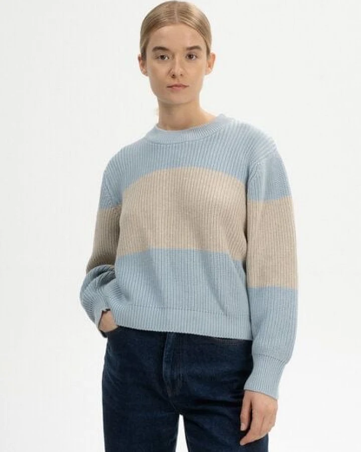 Rippstrick Pullover ADAH STRIPES