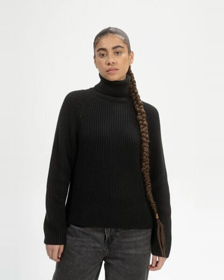Rippstrick Rollkragenpullover CHIRHA