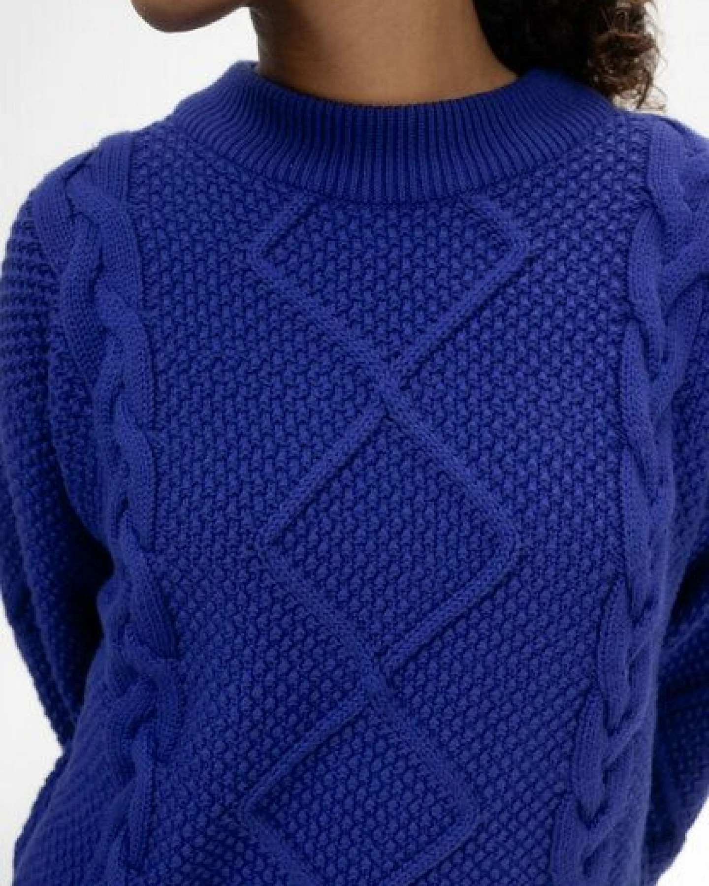 Zopfmuster Strickpullover SAMAIRA – Ansicht 4