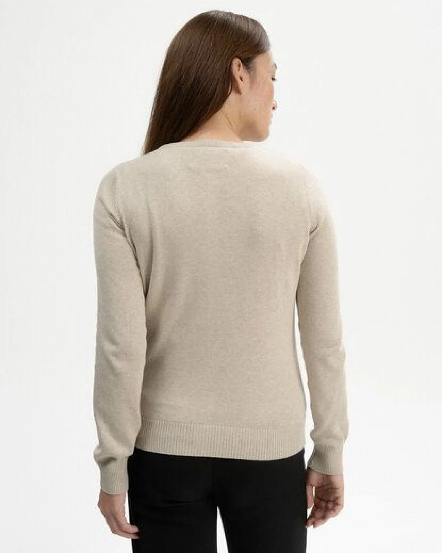MELA Feinstrick Cardigan Style NAMEEN aus 100% Bio-Baumwolle – Ansicht 2
