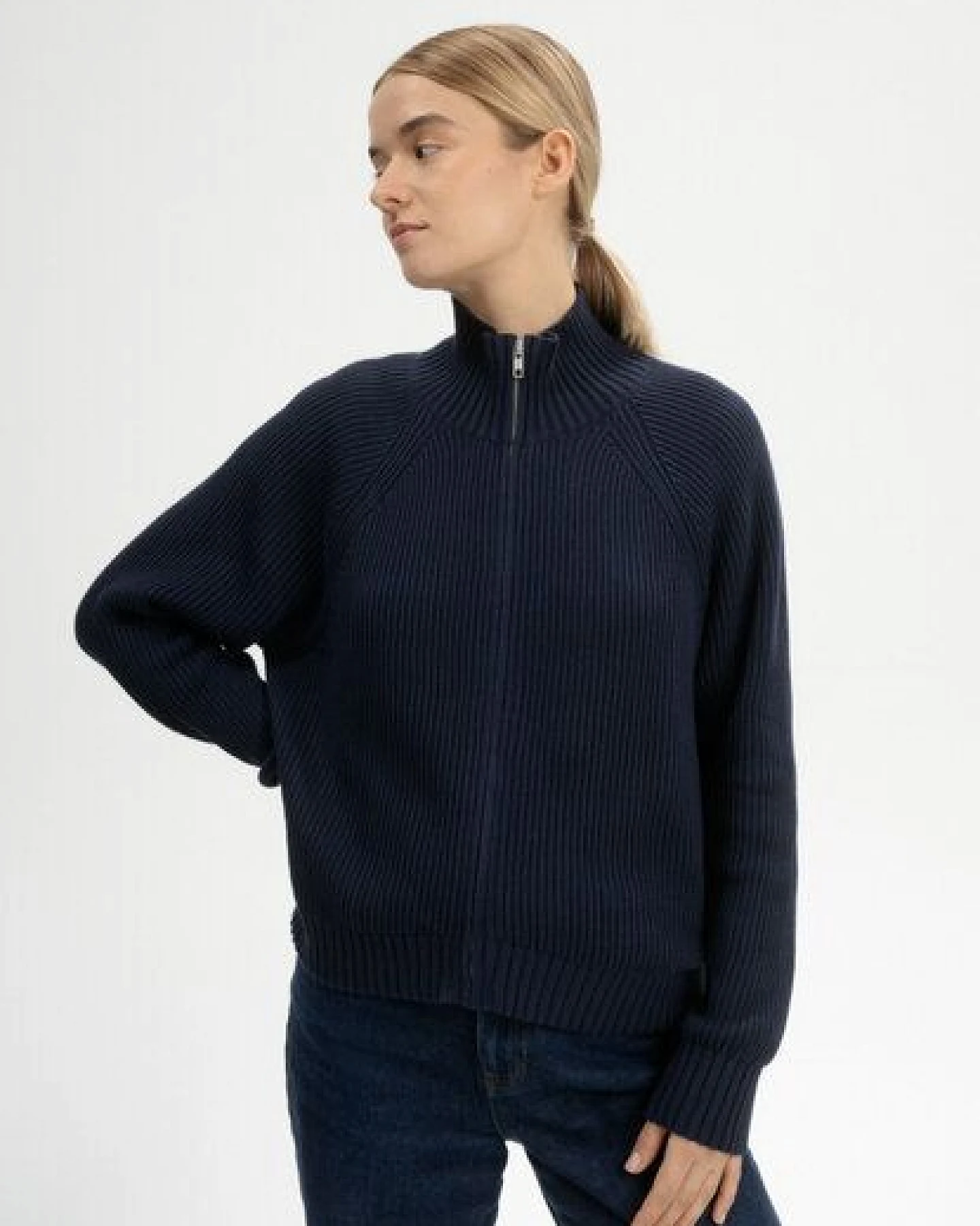 Rippstrick Jacke KAMUKA – Ansicht 2