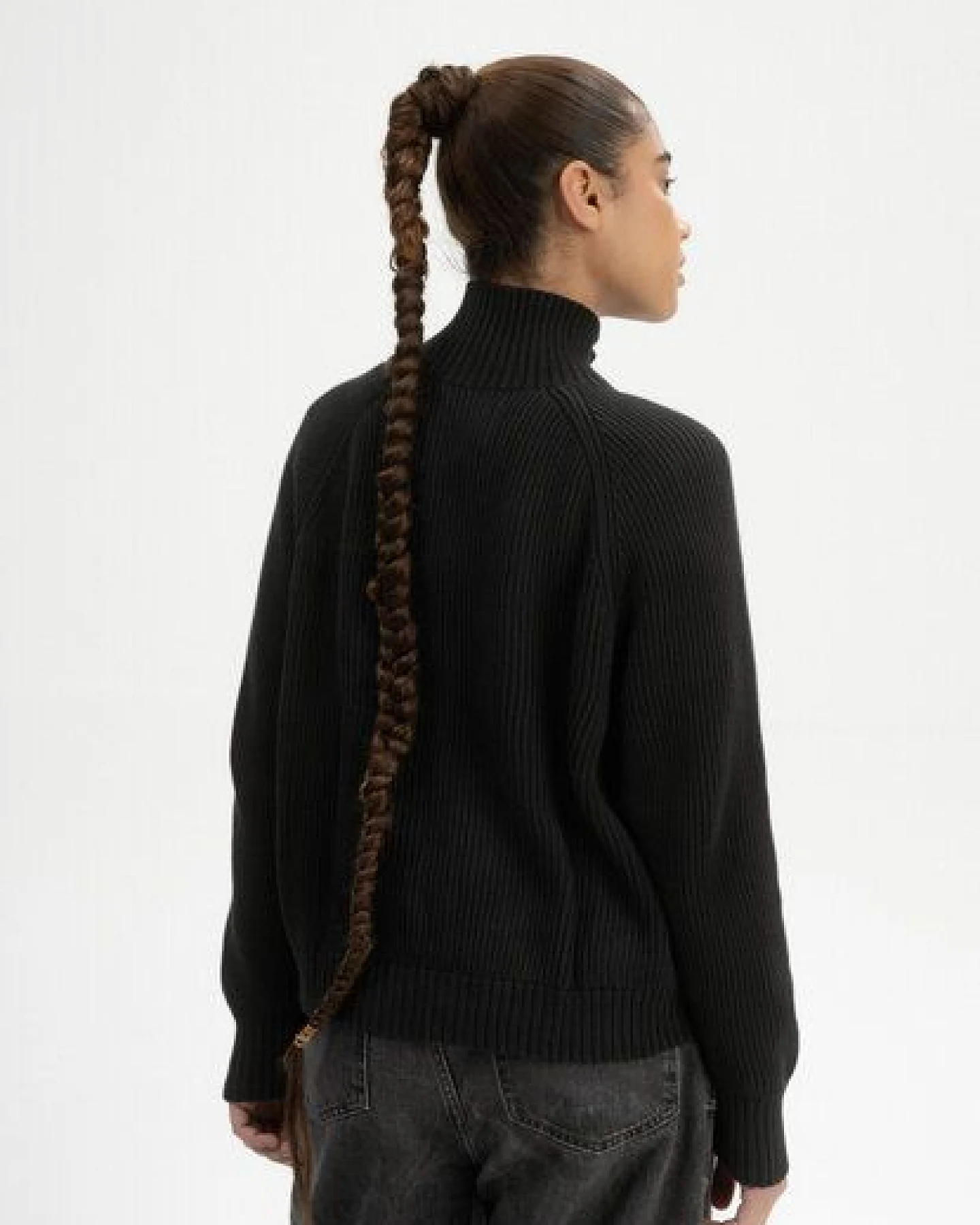 Rippstrick Jacke KAMUKA – Ansicht 2