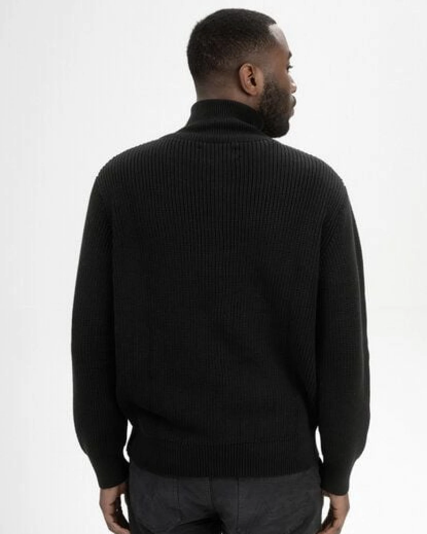 Rippstrick Jacke TAKSH – Ansicht 2