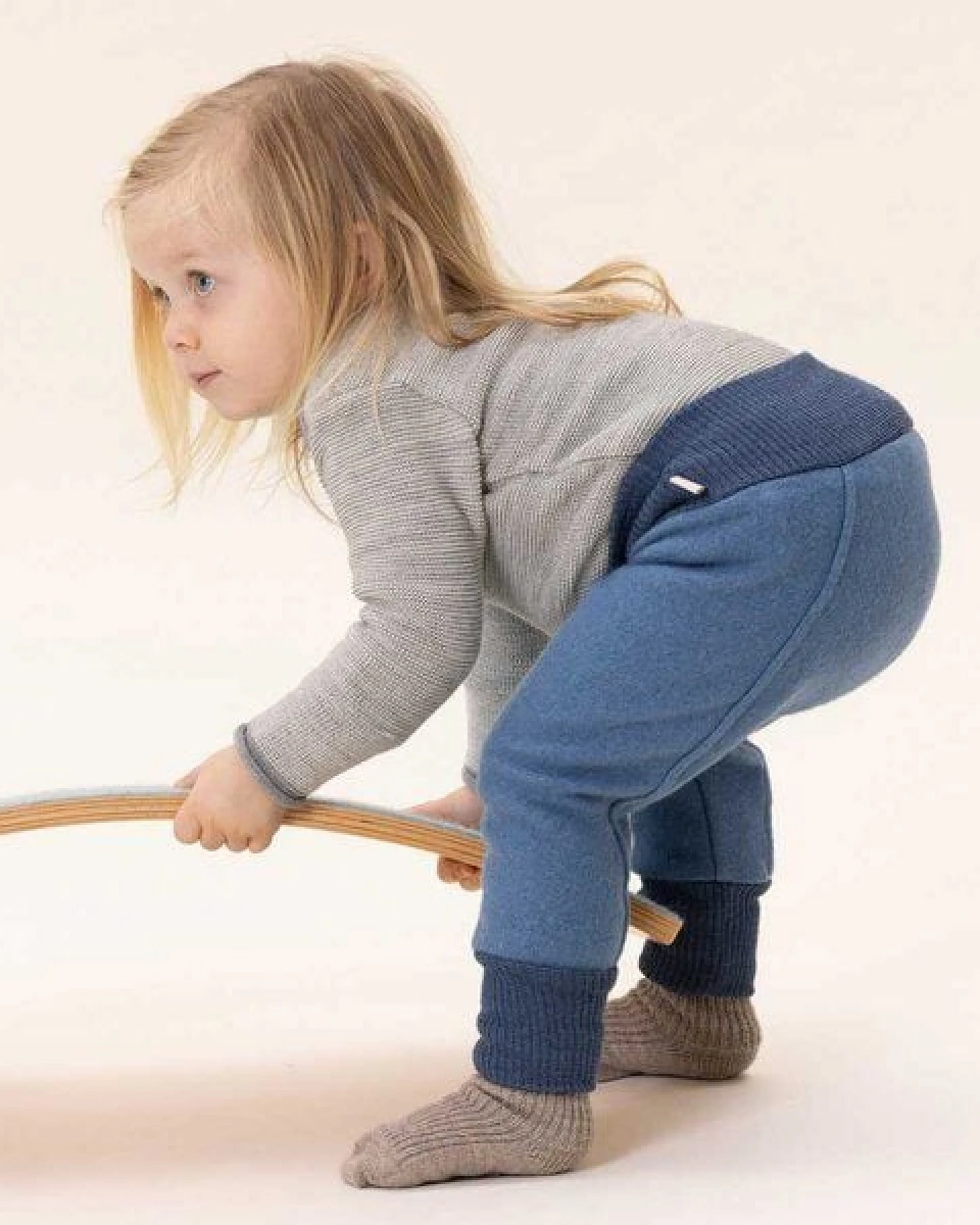 disana Pumphose leichter Walk mit Bund Bio Merinowolle – Ansicht 4