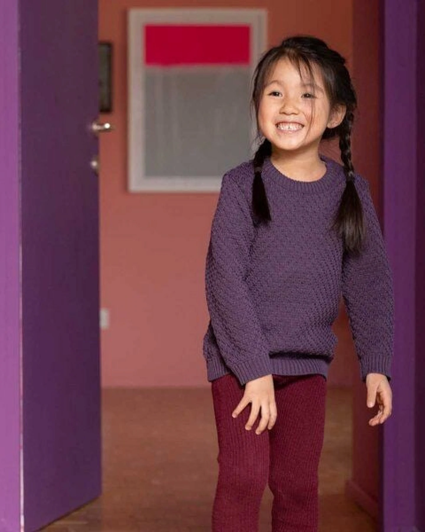 Disana Kinder Aran Pullover kbT-Merinowolle – Ansicht 3