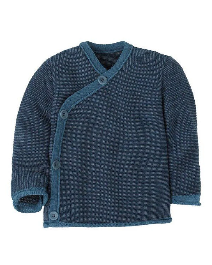 Produktseite: Disana Baby Melange-Jacke Schurwolle kbT-Merino