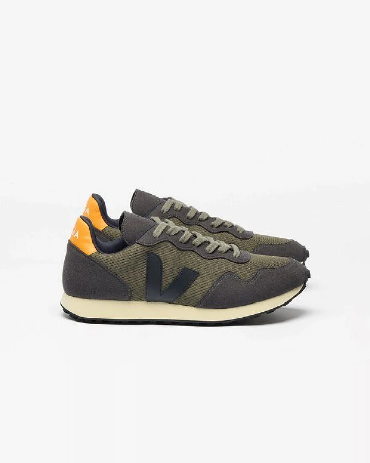 Veja SDU Rec Alveomesh - Kaki Black Ouro