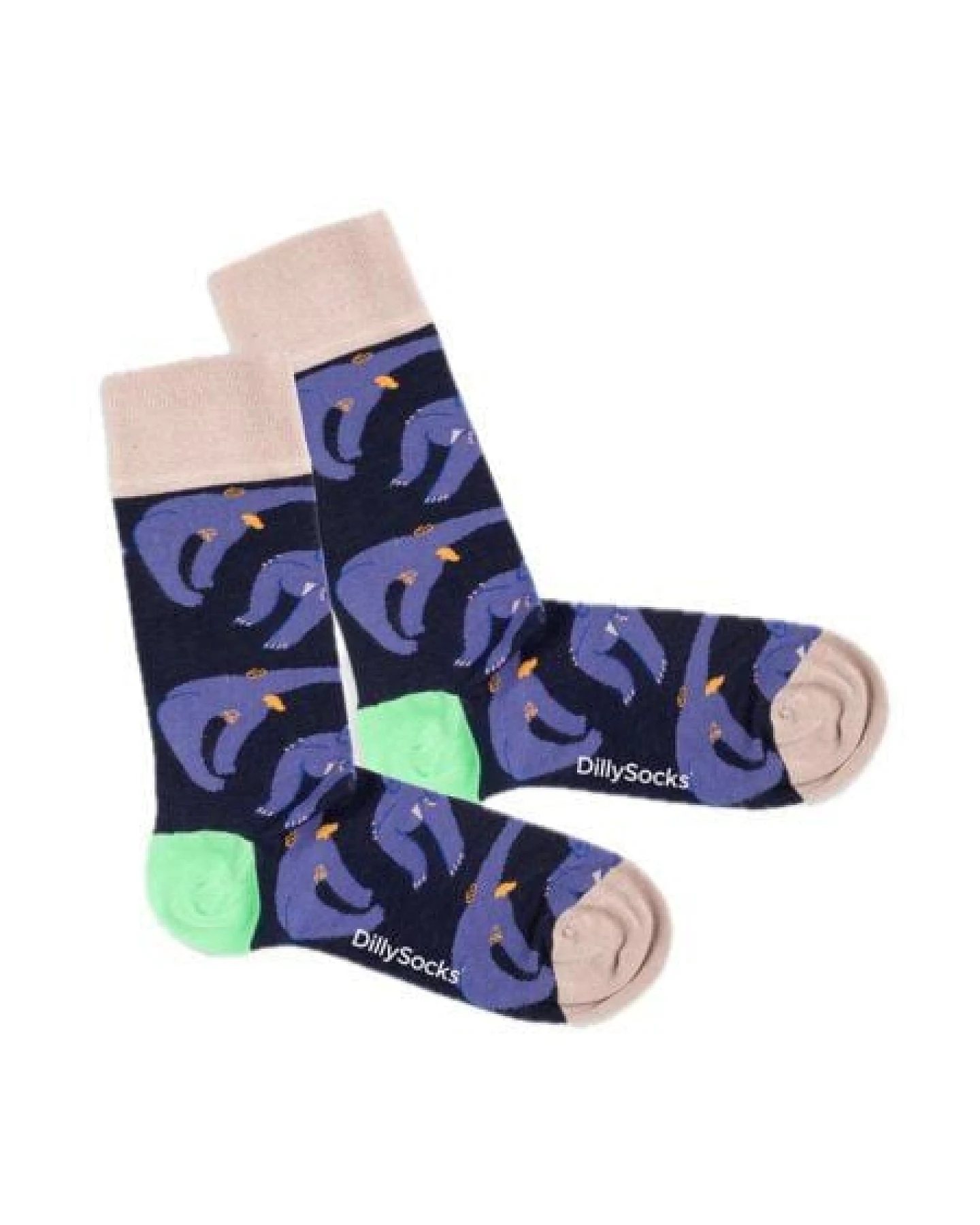 DillySocks Bunte Socken, Bio Baumwolle, moving bodies – Ansicht 3