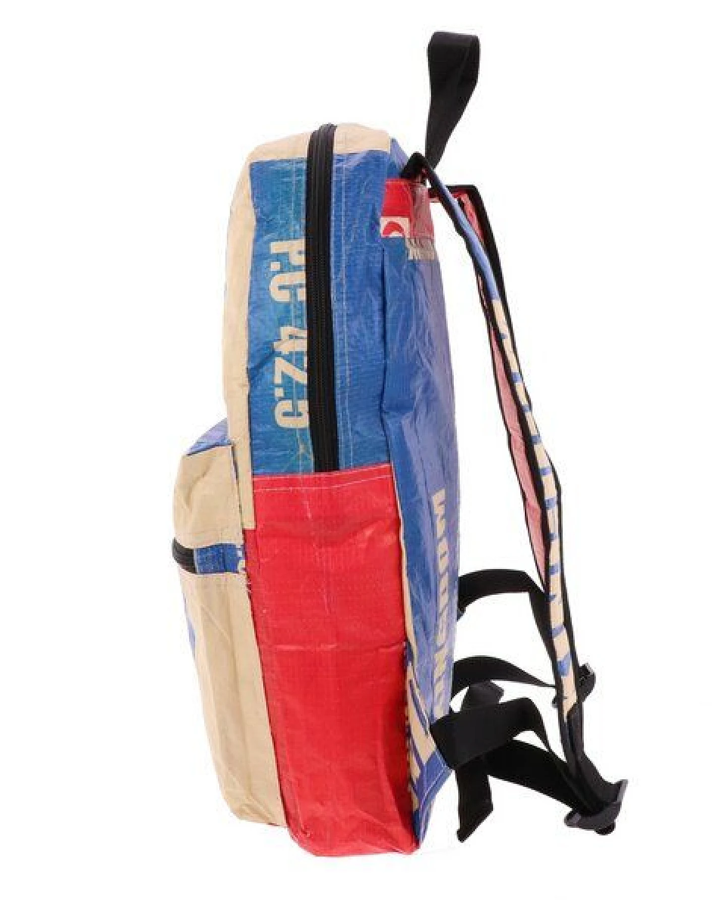 MoreThanHip Leichter A4-Rucksack aus recyceltem kambodschanischem Zementsack – CemLite – Ansicht 3